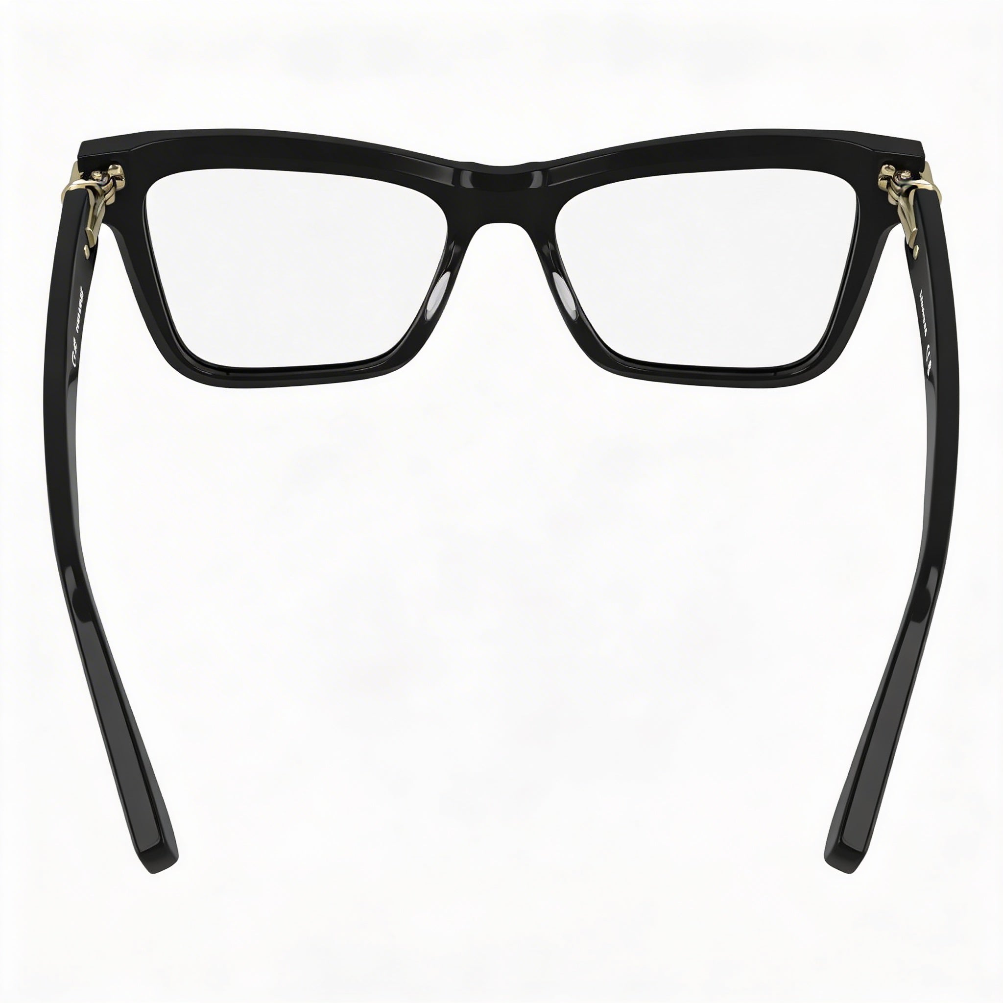 Gafas Oftálmicas Longchamp Colección Casual para Mujer, Armazón Negro con Cristales de Plástico Transparente 53-17-140, Photo 3