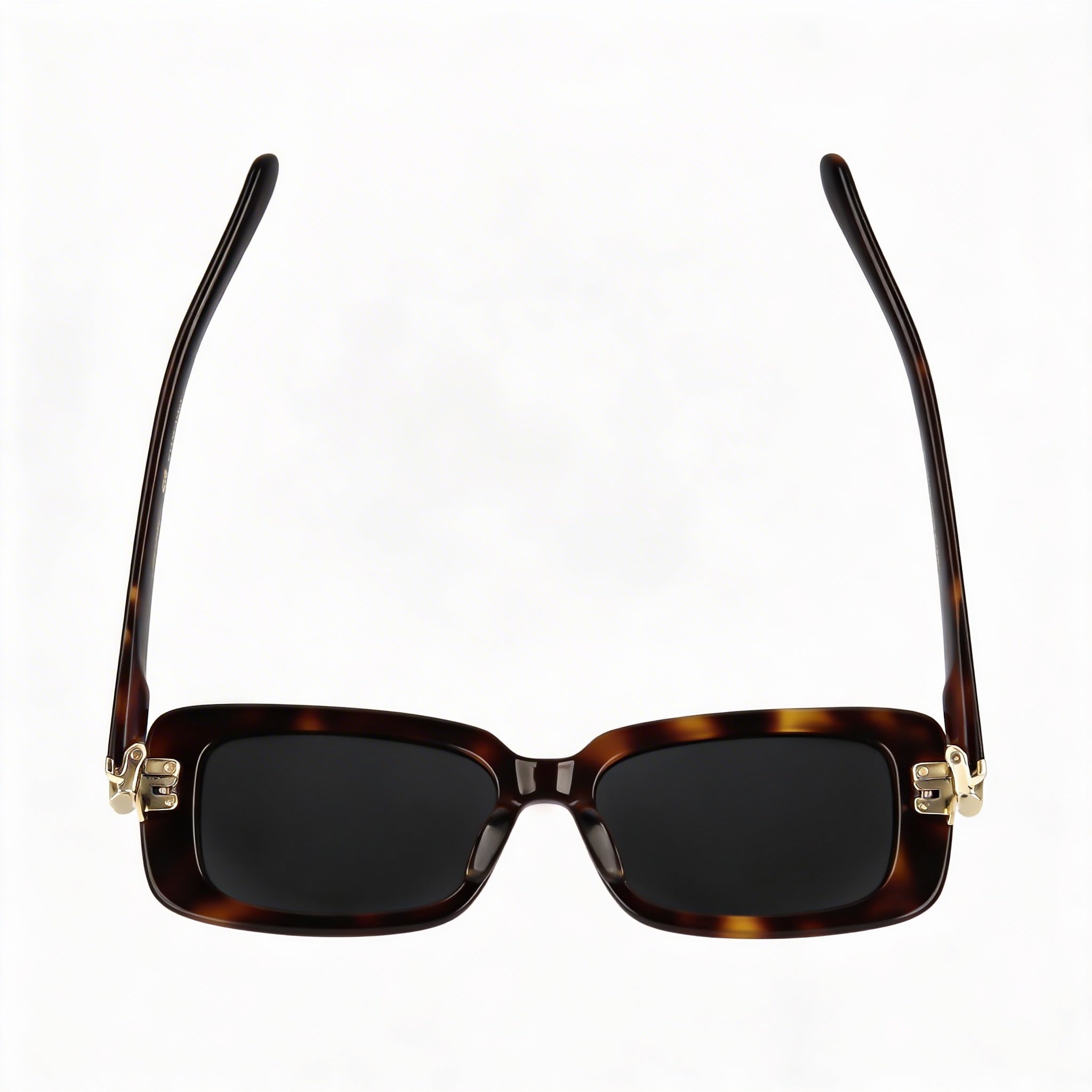 Salvatore Ferragamo Sf1105s Gafas de sol para mujer con armazón de acetato efecto carey y lentes de policarbonato con protección UV, 52 mm, Photo 4
