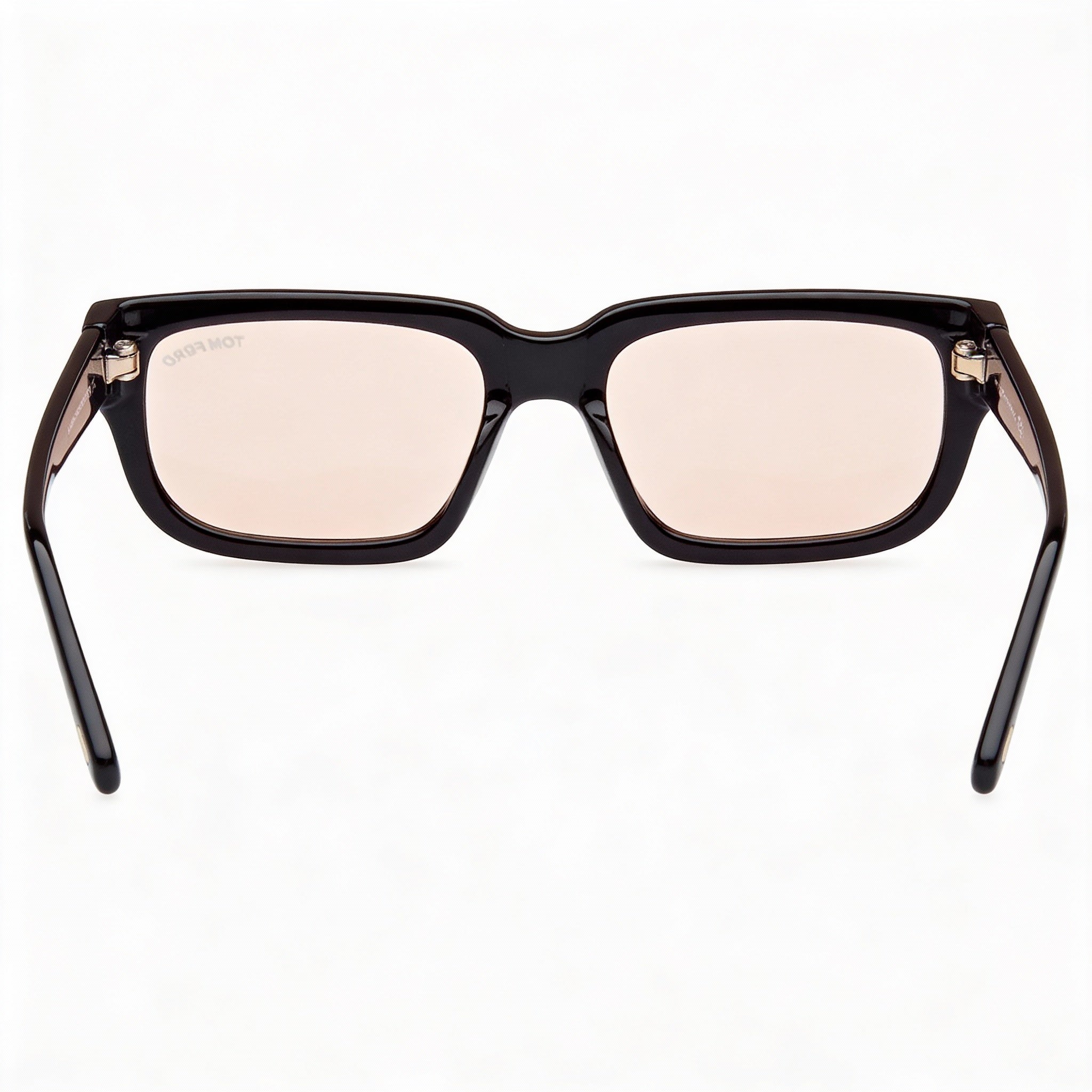 Gafas de sol Tom Ford Wayfarers para mujer con montura de acetato multicolor y lentes negras (19-140 mm), Photo 4
