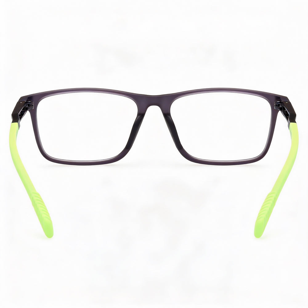 Gafas de sol Adidas Sp5031 para hombre, montura inyectada gris, 54-16-140, lentes transparentes de demostración, aptas para prescripción médica