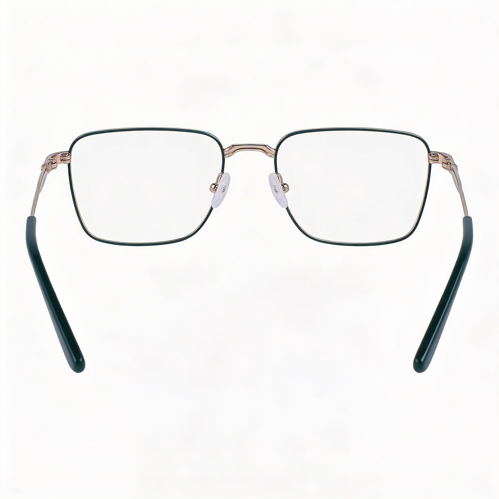 Gafas Calvin Klein Ck23104 unisex con montura metálica, lentes caqui y 52 mm de ancho de lente