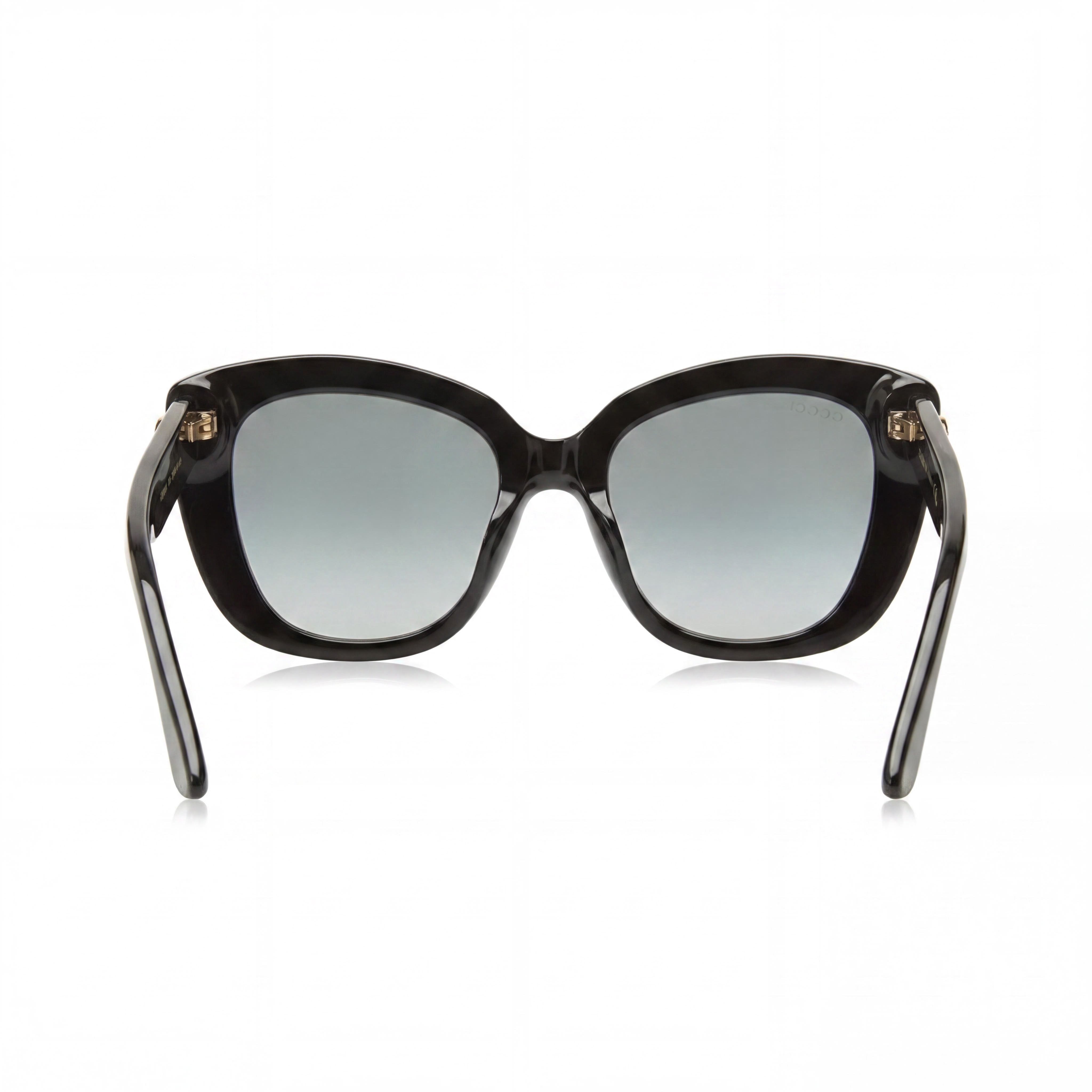 Gucci Casual Women's Acetate UV Protection Non-Polarized Sunglasses, Havana Blue Brown, 54mm, Photo 3