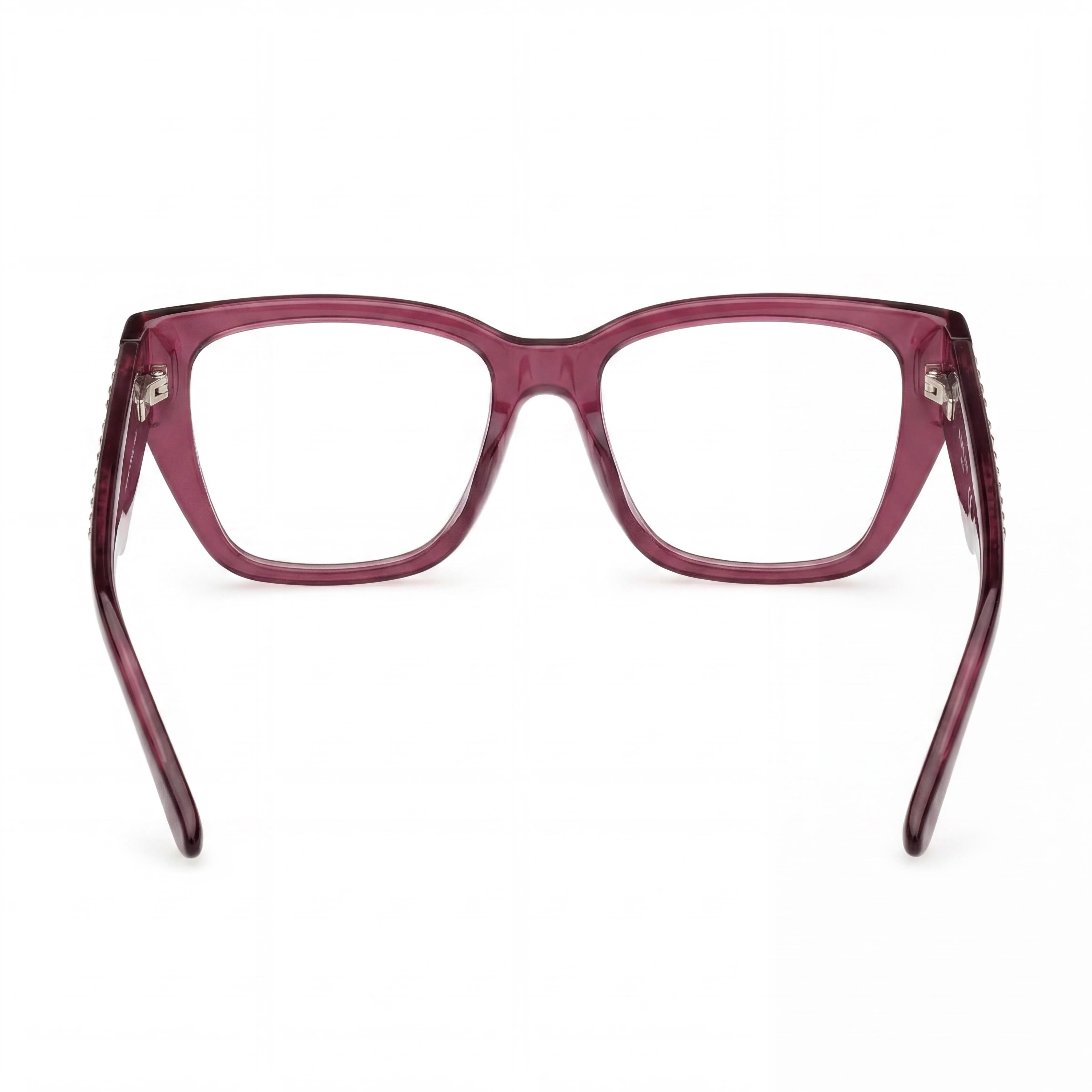 GUESS by Marciano Gm50019 Women's Plastic Frame Polycarbonate Non- Eyewear Bordeaux 52-15-140, Photo 3