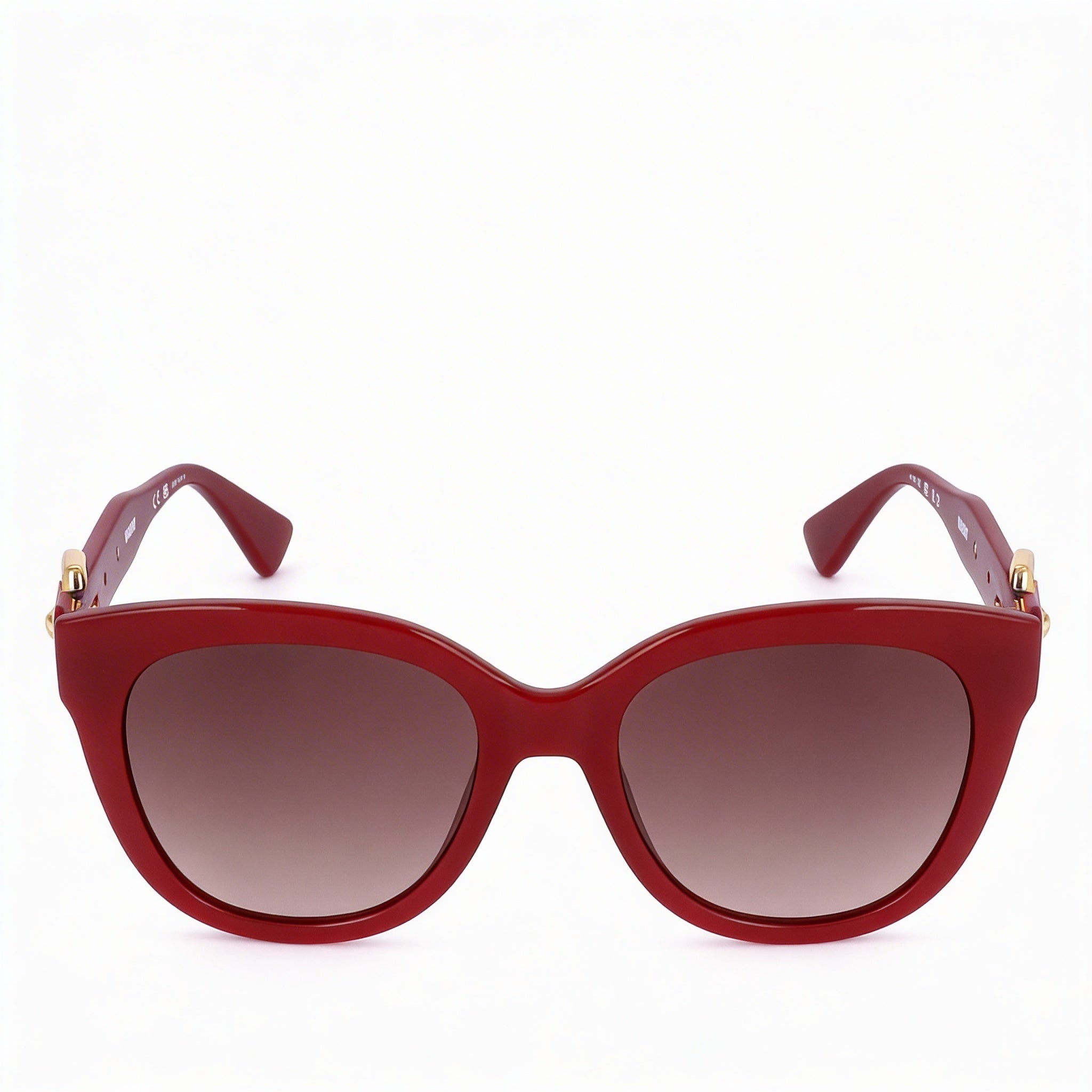 Moschino Casual Women's Cellulose Propionate Frame UV Protected Sunglasses, Brown Shaded Lenses 54mm, Photo 2