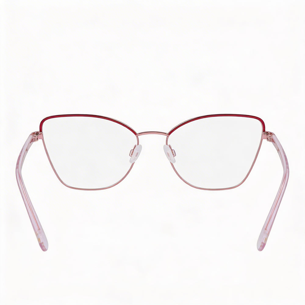 Gafas Anne Klein de oro rosa para mujer
