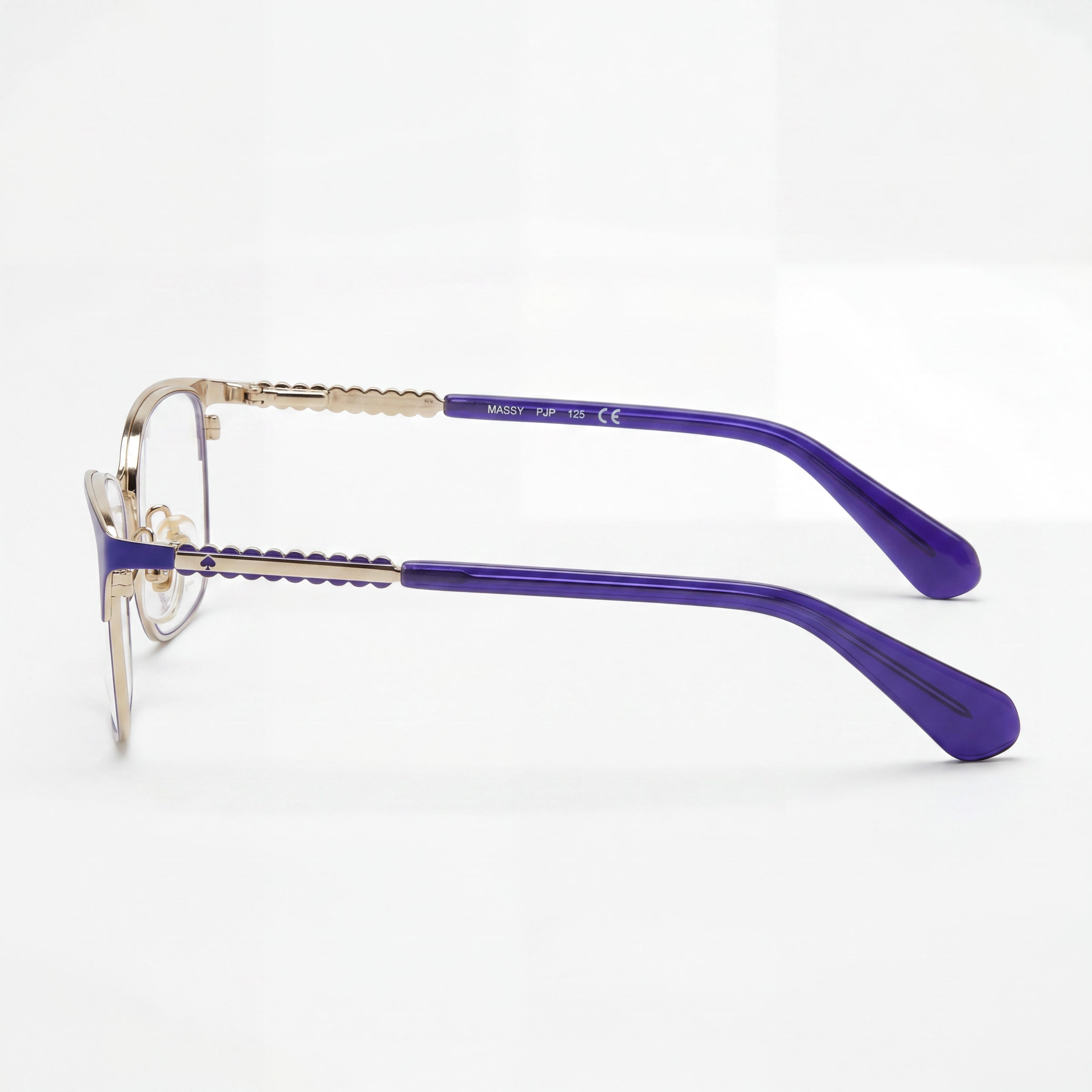 kate spade new york Modern Women's Black Stainless Steel Polycarbonate Non- Eyeglasses 47mm, Photo 2