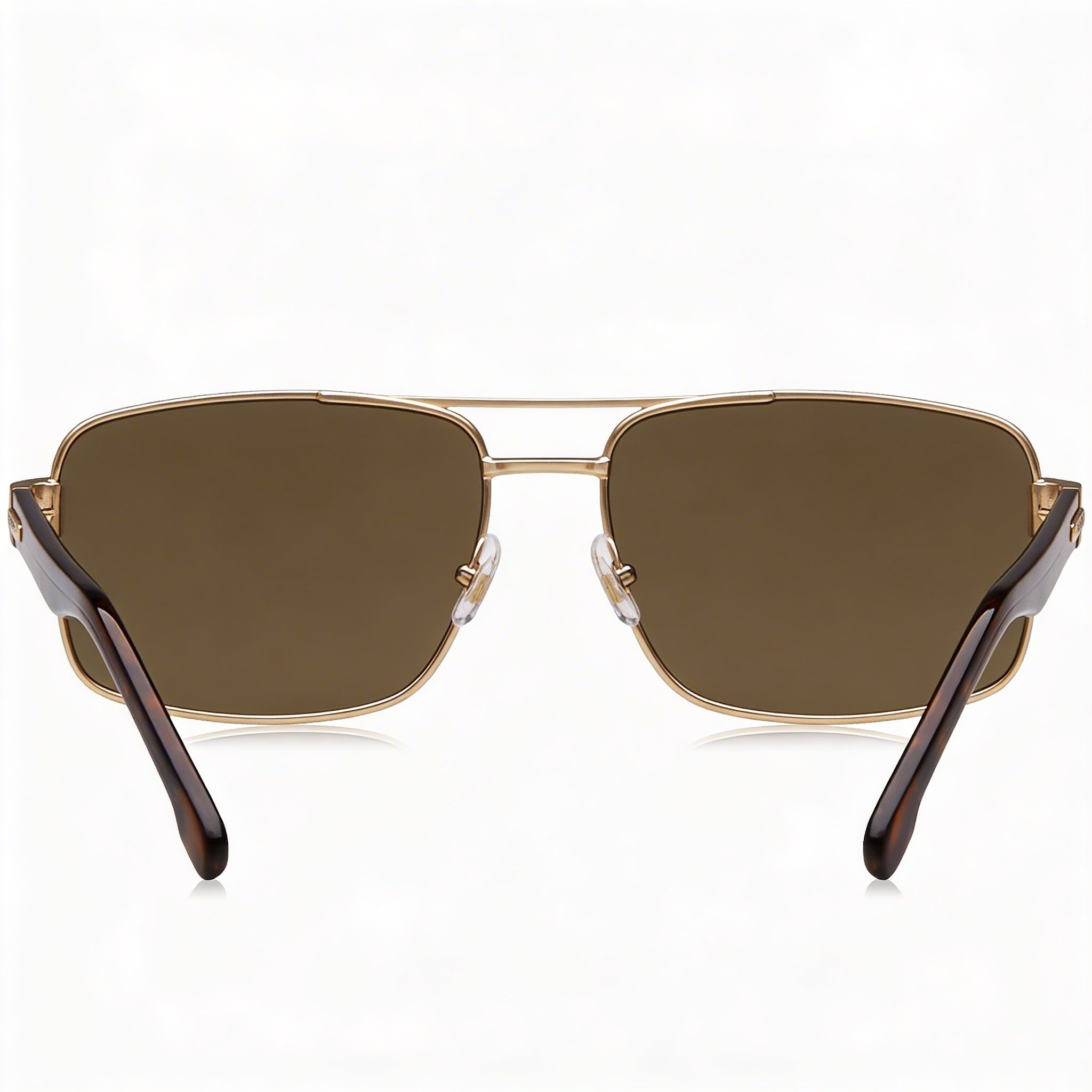 Carrera Modern Women's Sunglasses, Stainless Steel Matte Gold Frame, UV Protected Non-Polarized, 61mm, Photo 3