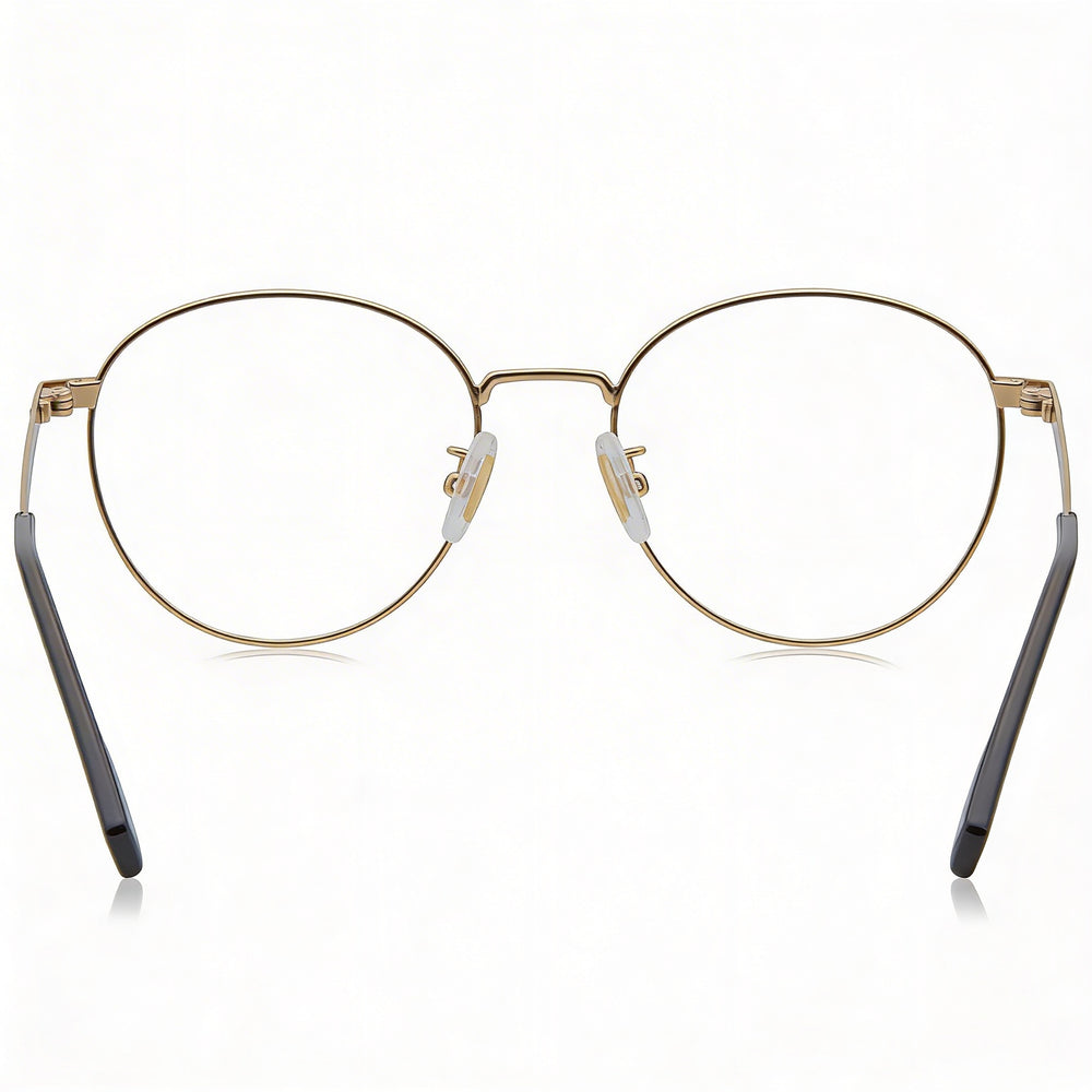 Hugo Boss 1475/F Gafas Unisex de Acero Aleado Dorado Mate listas para Prescripción con Lentes Demostrativas Transparentes 52