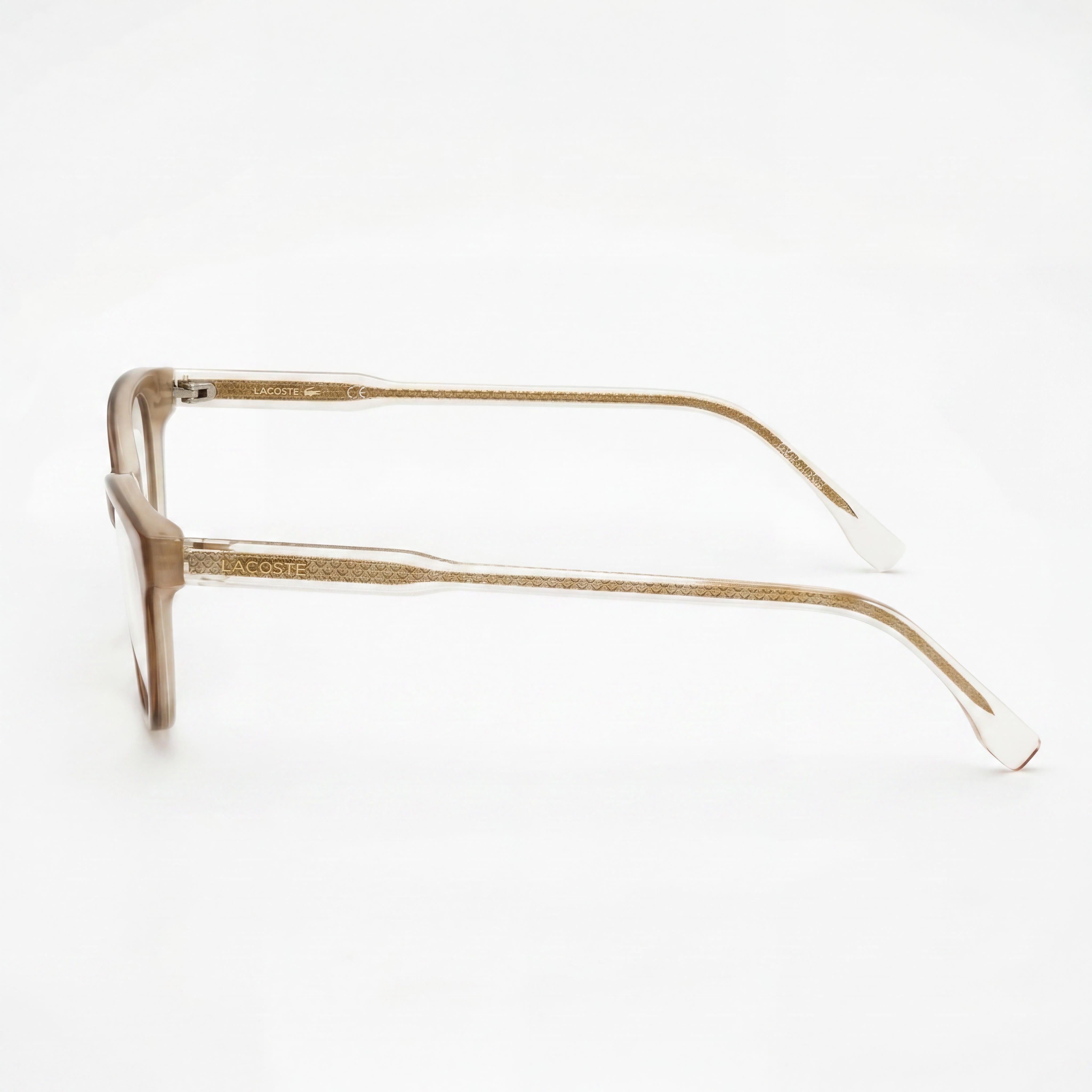 Lacoste Modern L2850 41653 Women's Titanium Stainless Steel Non- Eyeglasses, Opaline Rose Frame, 53mm, Photo 2