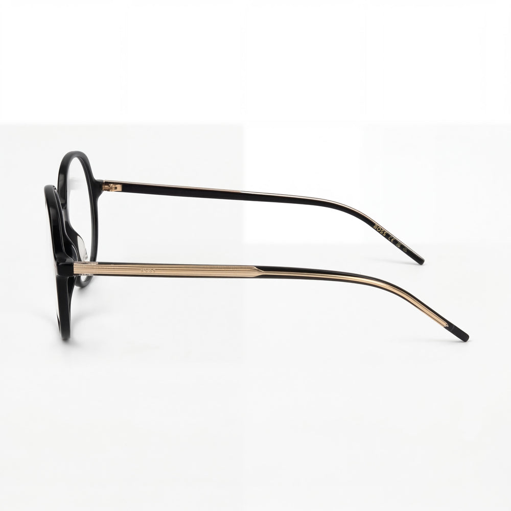 Hugo Boss Casual Women’s Eyeglasses with Light Acetate Frame and Clear Non-Polarized Lenses, Size 51-18-140