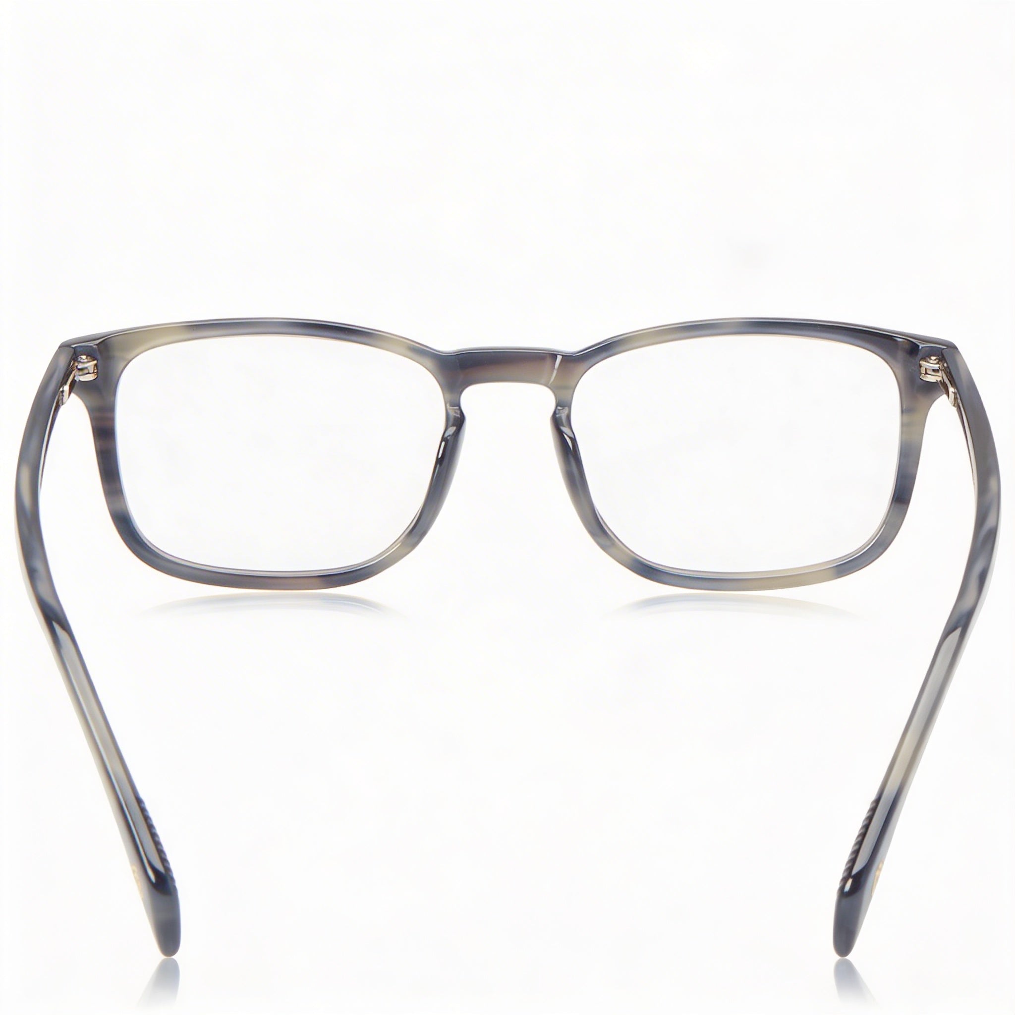 David Beckham Men's Eyewear Collection: Db 1027 Grey Horn Plastic Frame Prescription Optical Eyeglasses 51mm, Photo 2