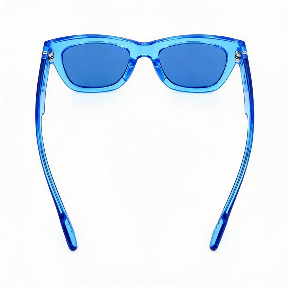 adidas Sports Unisex Multi-coloured Plastic Frame Blue Lens Non-Polarized UV Protection Sunglasses 50-50-145