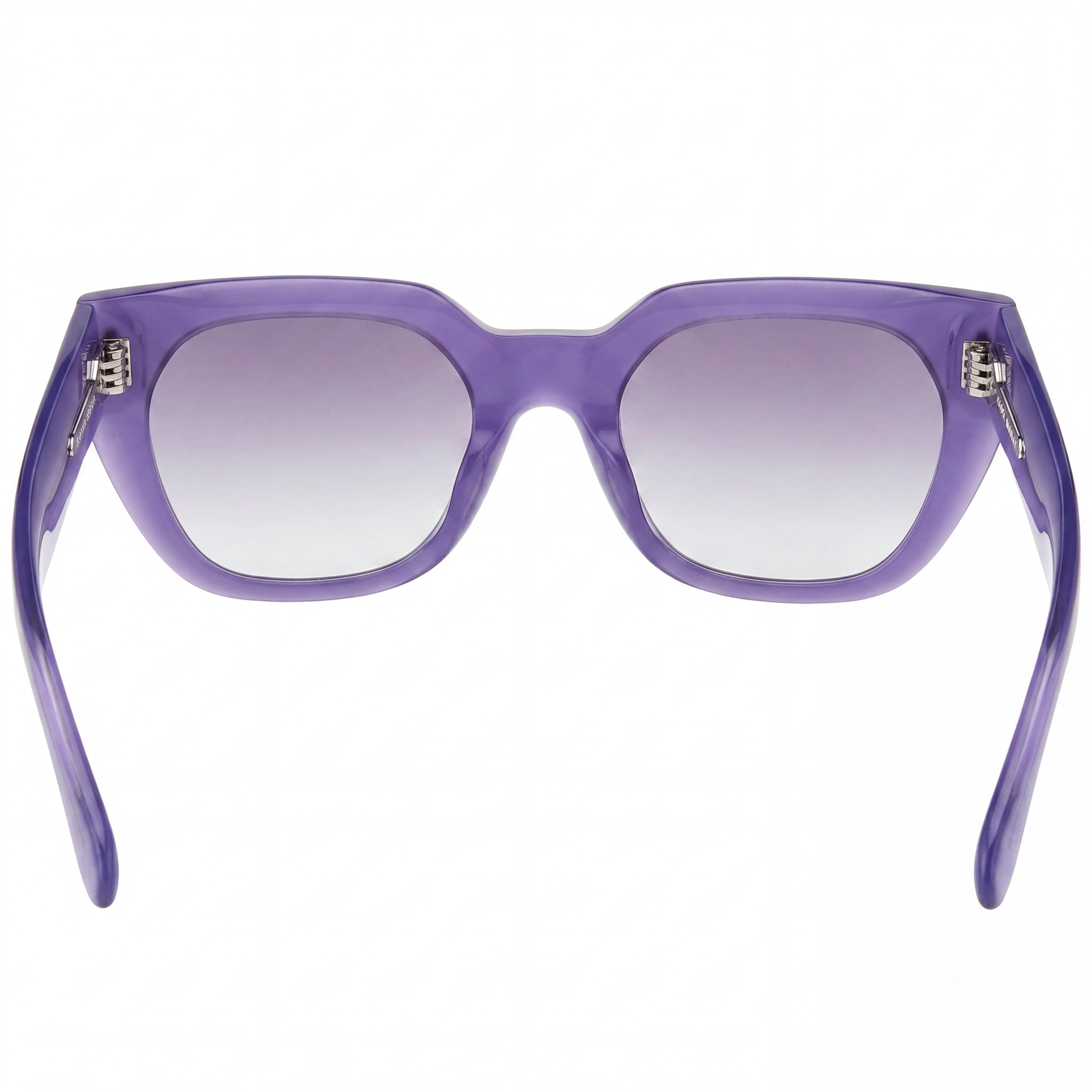 Isabel Marant Gafas de Sol de Acetato Modernas para Mujer con Montura de Acetato Gris Lila Protección UV 53-22-145mm, Photo 3