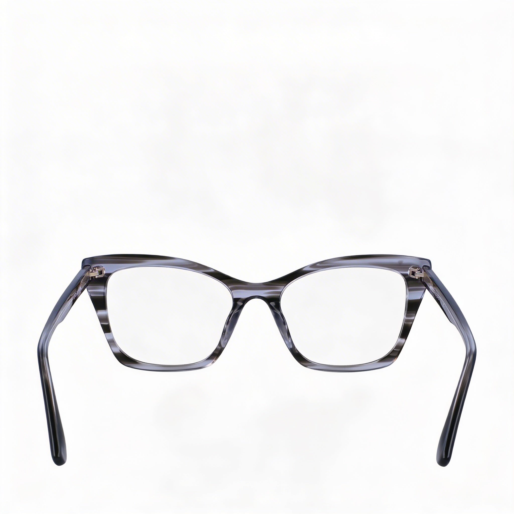 KARL LAGERFELD Modern Women's Acetate Striped Grey Eyewear 52mm, Photo 3