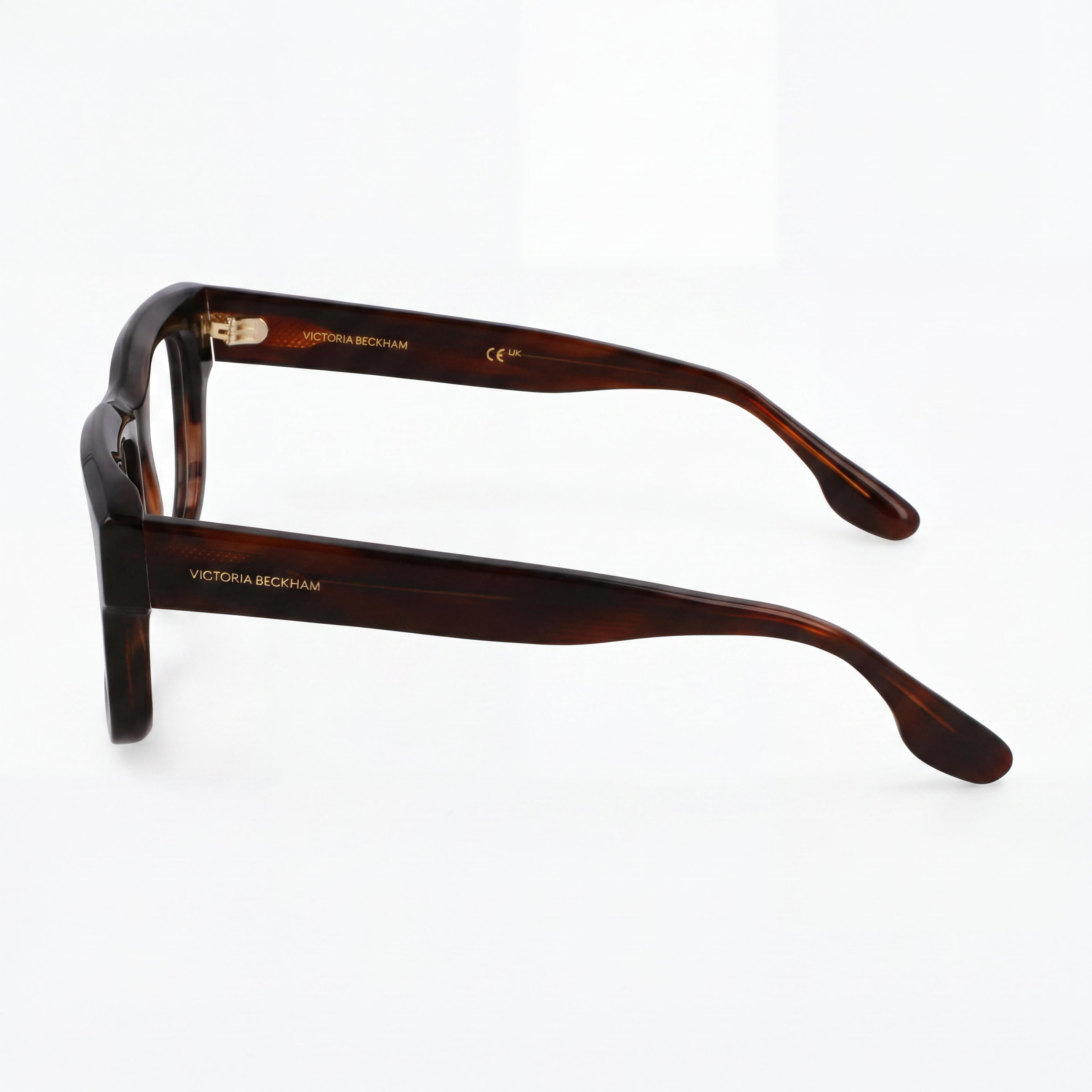 Victoria Beckham Vb2671 Women's Brown Horn Optical Frames for Prescription Lenses, Lens 51mm Bridge 19mm Temple 145mm, Photo 2
