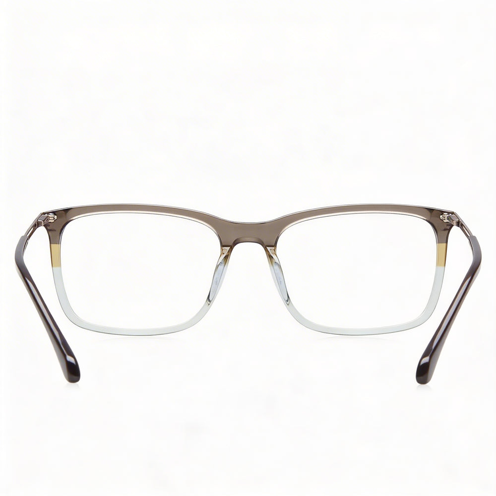 Fossil Modern Fos 7128 Men's Acetate Brown Horn Ruthenium Sunglasses with Polycarbonate Lenses 54mm