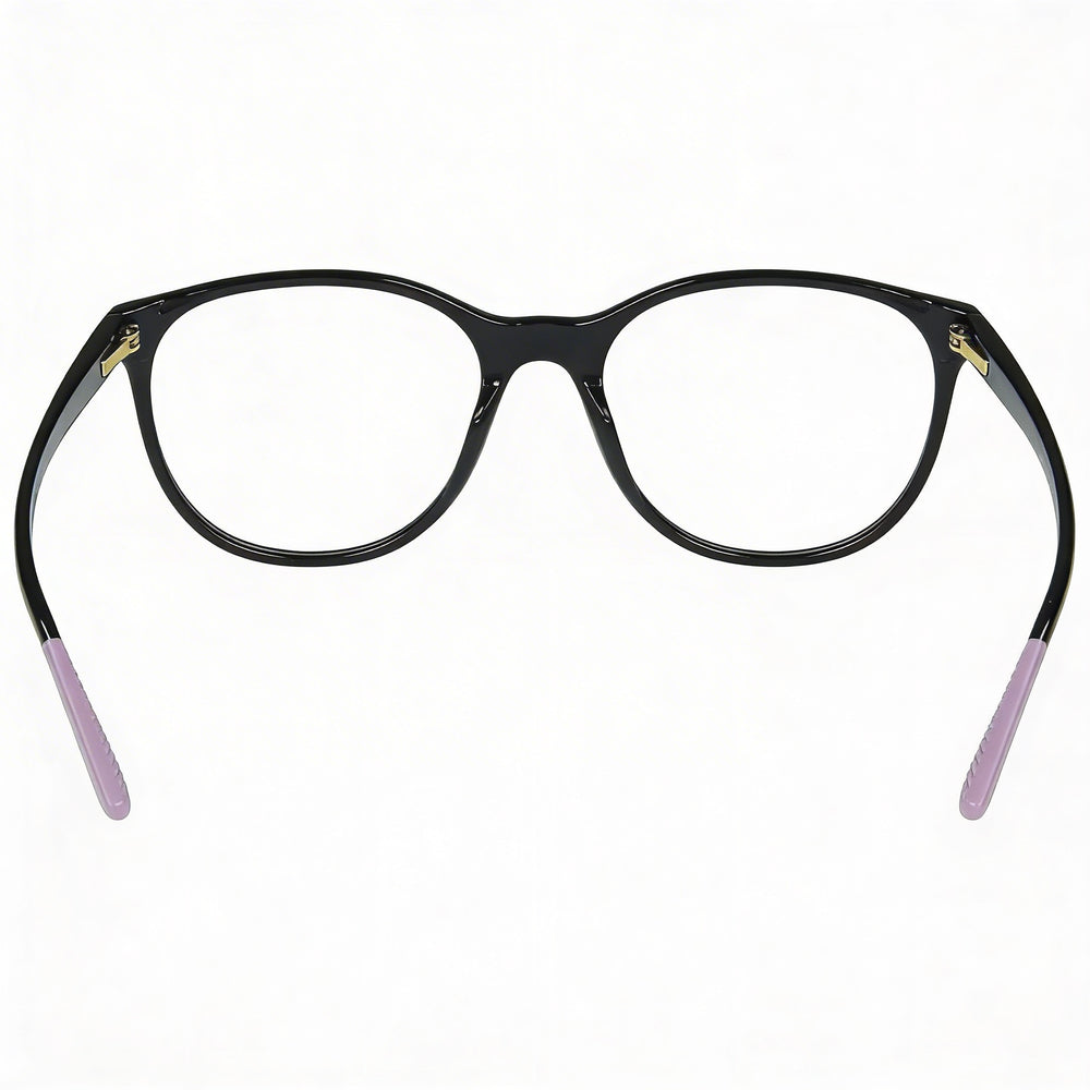 Under Armour Ua 5020 Women's Black Plastic Frame Eyeglasses with Black Demo Lens & Adjustable Temples 52-18-140mm