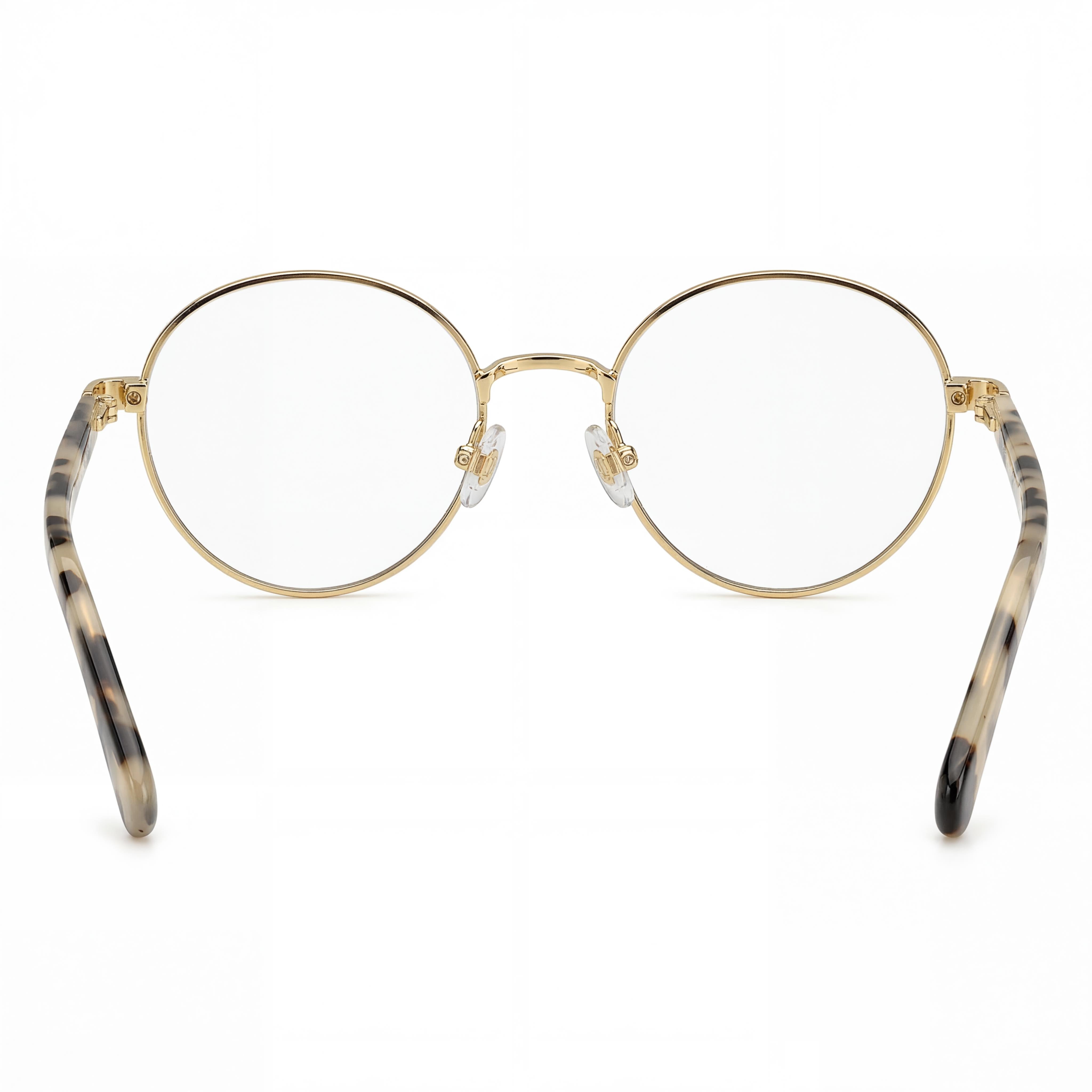 kate spade new york MARCIANN Women's Eyeglasses featuring a Black Gold Plastic Frame, Size 49-19-140mm, Photo 3