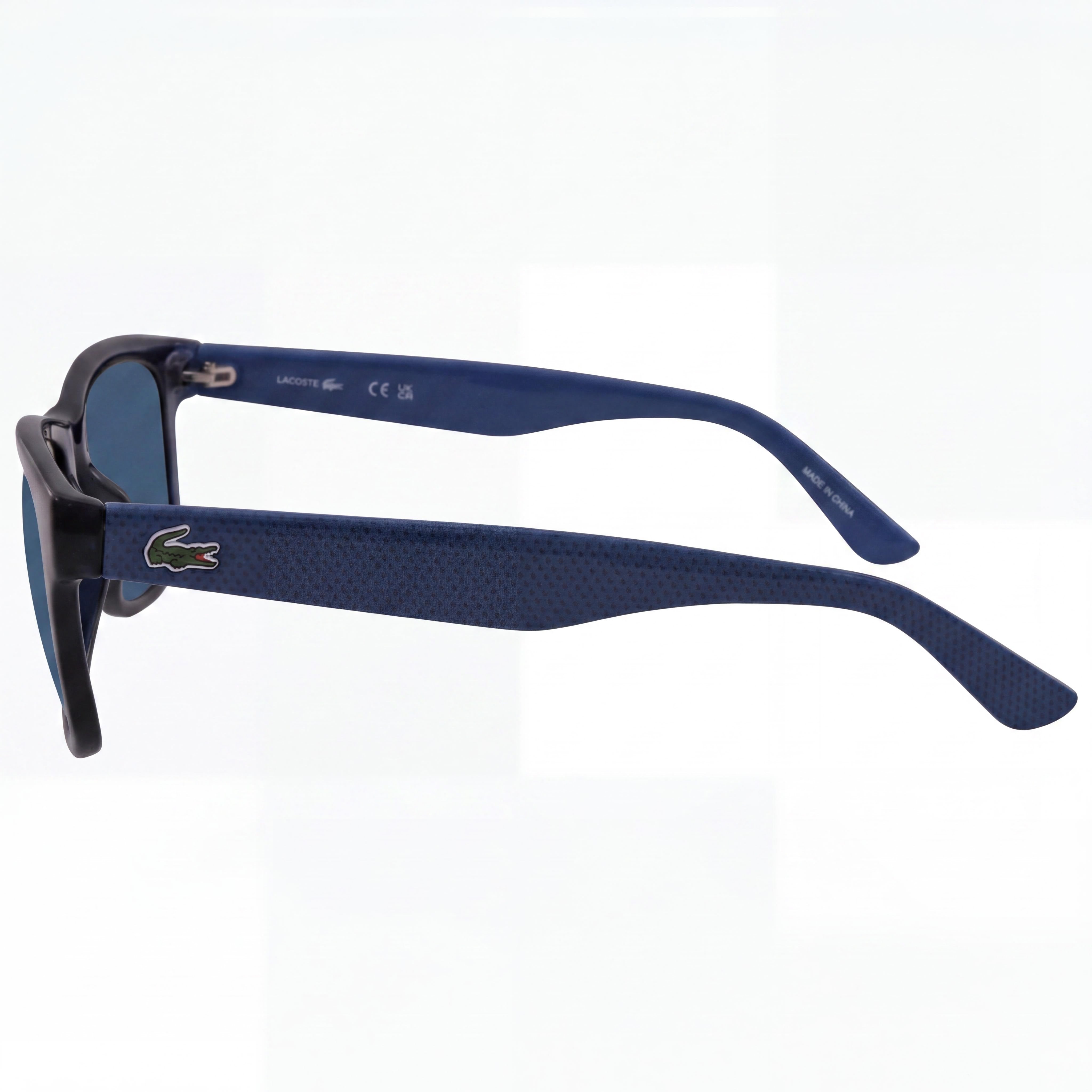 Gafas de sol Lacoste Classic para mujer, montura de plástico azul, sin polarizar, con protección UV, talla 52-18-140, Photo 3