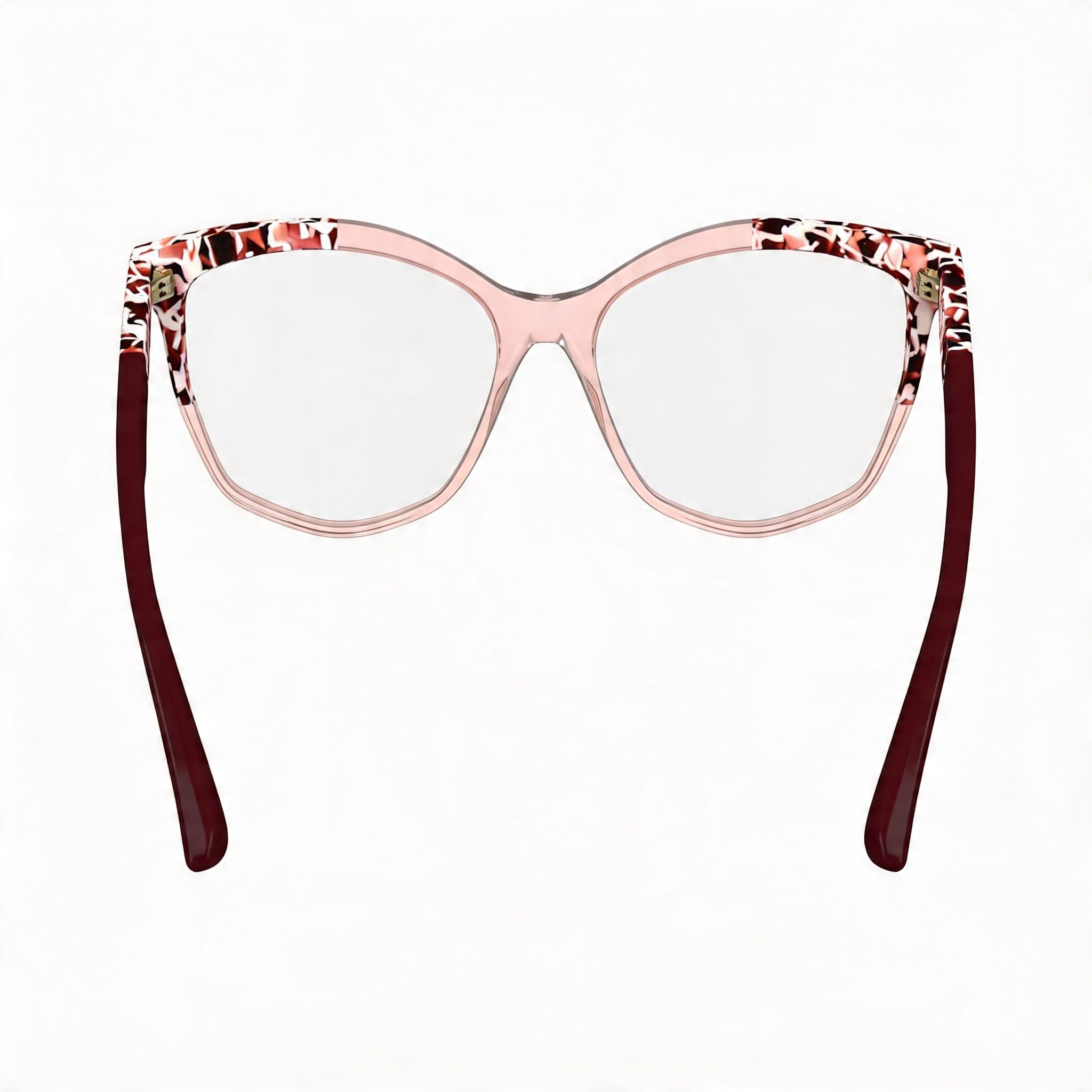 Gafas de acetato color mármol rosa Karl Lagerfeld Kl6154 para mujer, tamaño 55-16-140mm, Photo 4