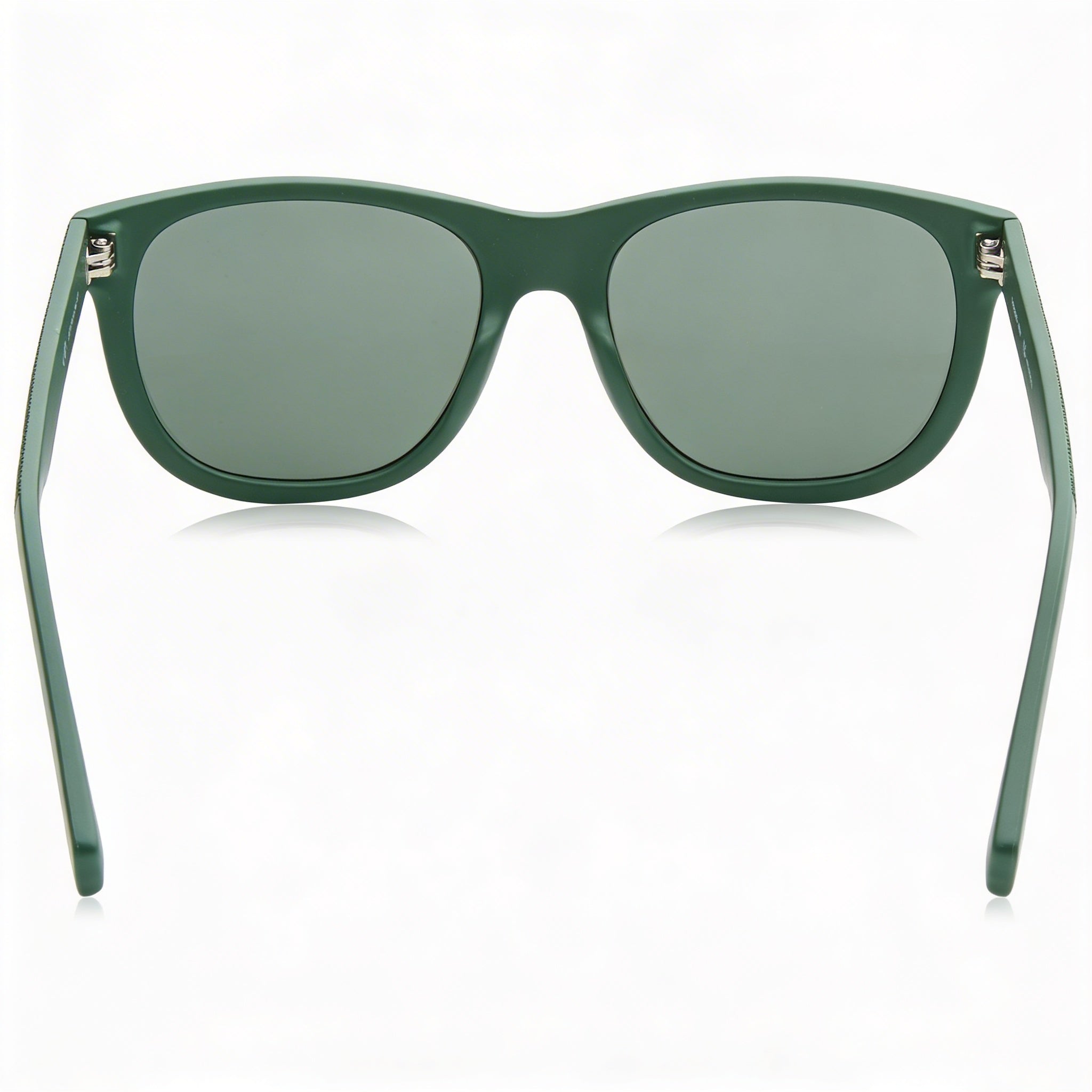 Lacoste Contemporary Unisex Green Thermoplastic Polyurethane UV Protected Sunglasses 54mm, Photo 4