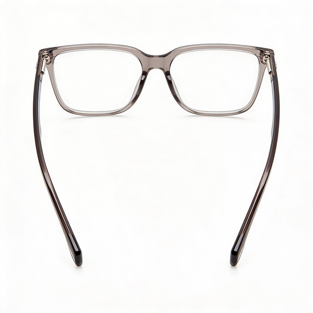 Gafas Hugo Boss Modern para Hombre con Montura de Acetato Marrón Transparente y Lentes de Policarbonato Marrón de 55mm