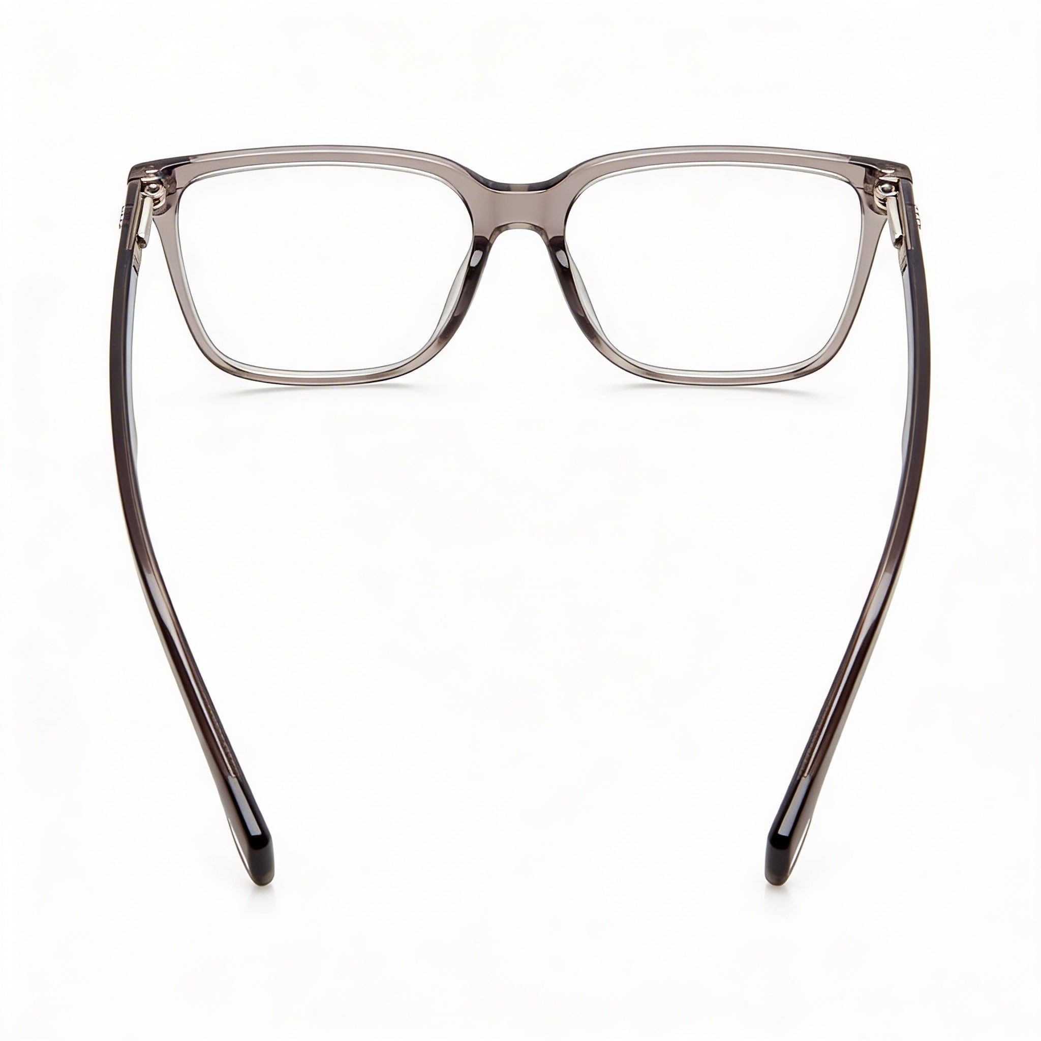 Hugo Boss Audio Systems Modern Men's Transparent Brown Acetate Frame Polycarbonate Brown Lens 55mm Eyewear, Photo 4