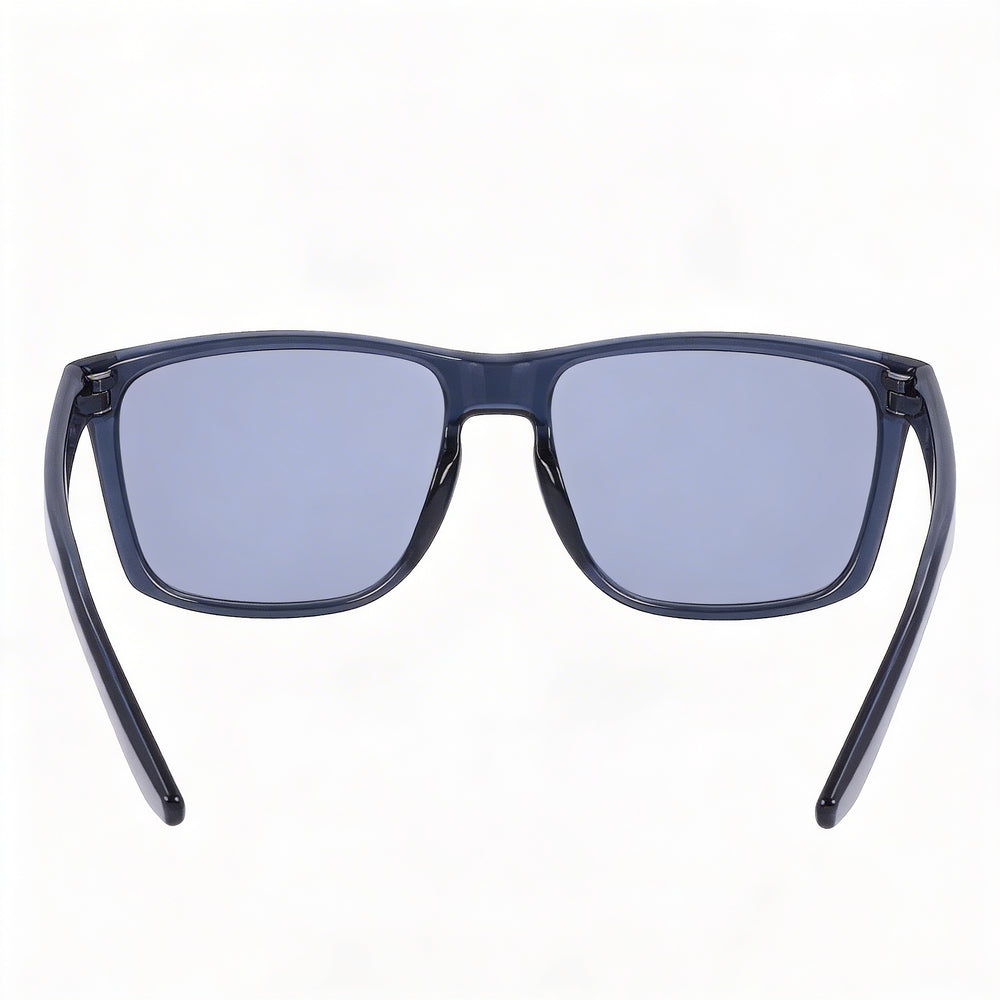Nike Fortune FD1692 Gafas unisex de armazón inyectado, gris oscuro, plata flash, policarbonato, protección UV, 57mm
