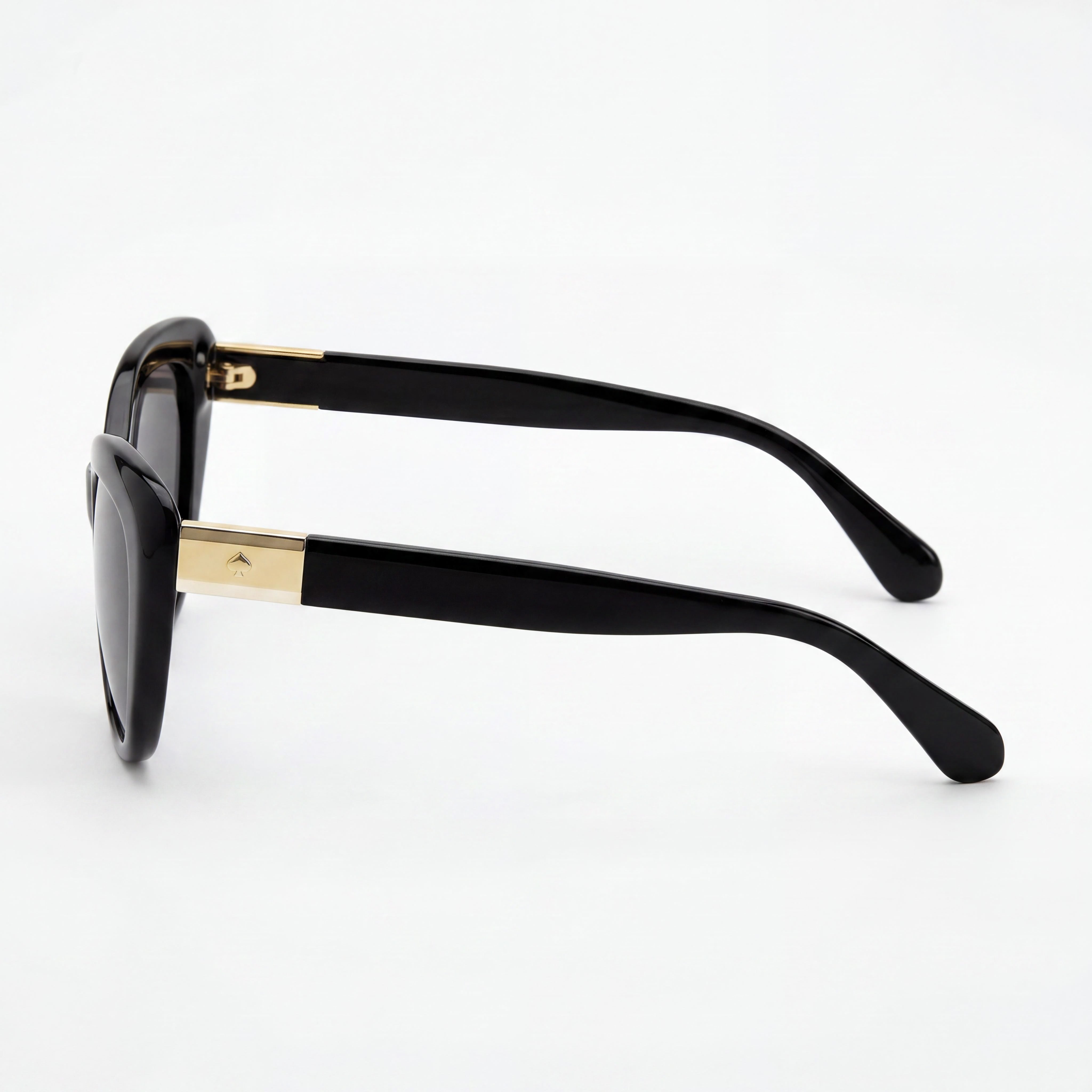 Kate Spade New York Emmalynn/S Women's Black Plastic Frame Polarized UV Sunglasses 54mm, Photo 3