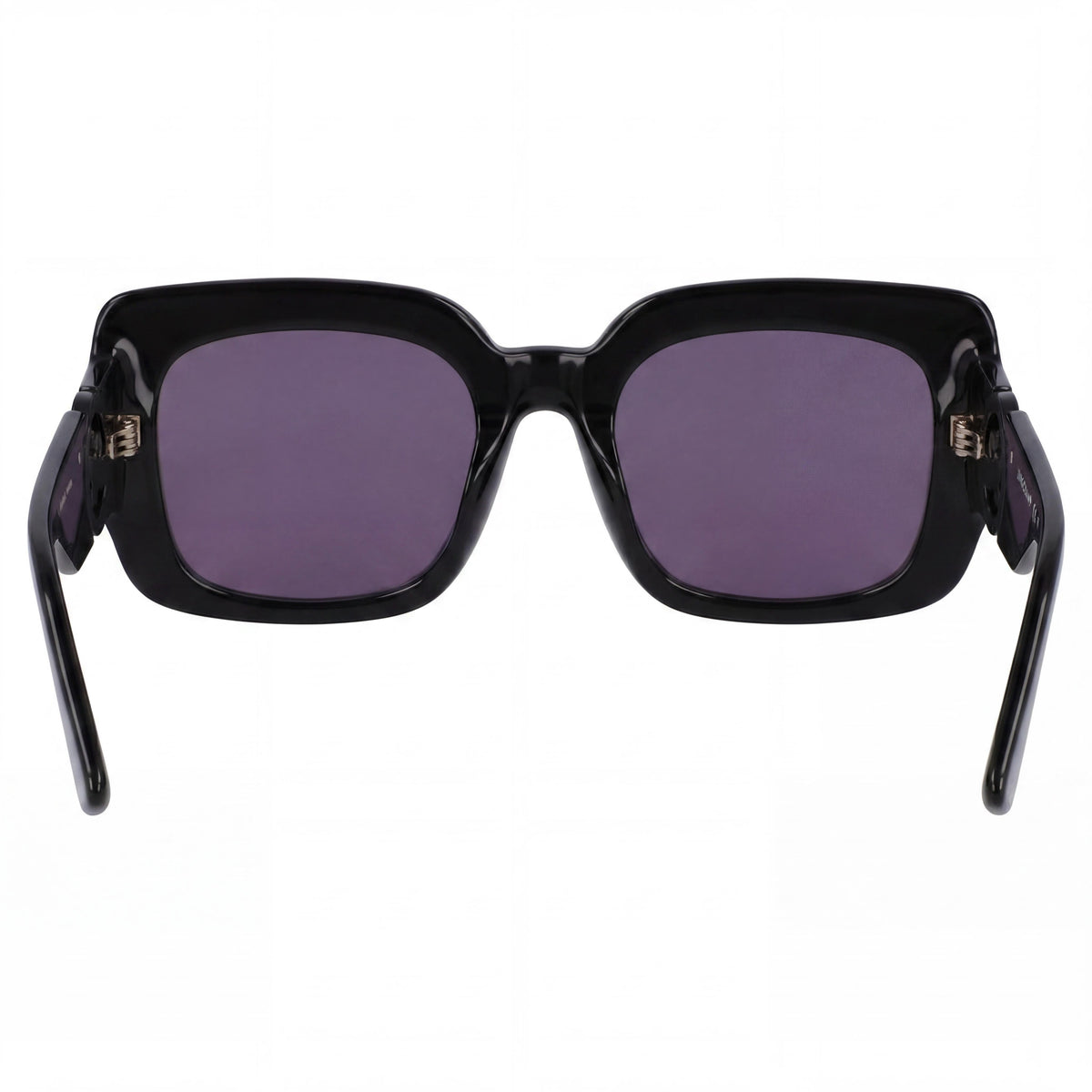 Longchamp Modern Women's Black Acetate Frame Black Lens Sunglasses with UV 400 Protection 51-20-140, Photo 4