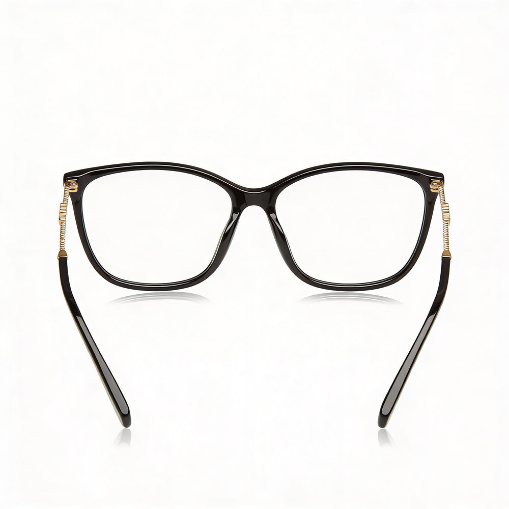 Gafas de sol Moschino Mos616/f de estilo moderno para mujer con montura de acetato negro y lentes de policarbonato de 54 mm de ancho