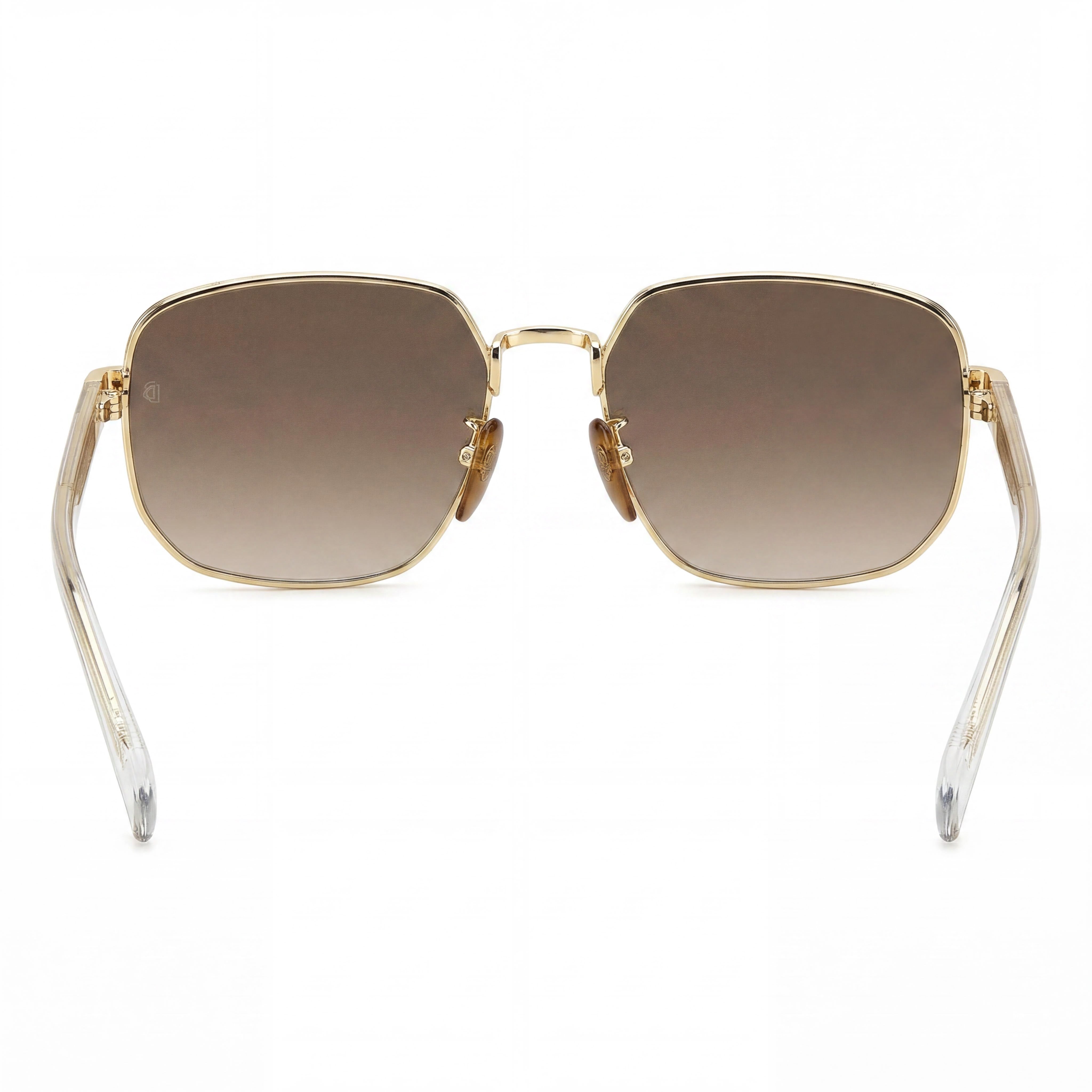 Beckham Db 7121/G/S Women's Gold Glass Stone Stainless Steel Frame, Gold Crystal Non- Sunglasses 60mm, Photo 4