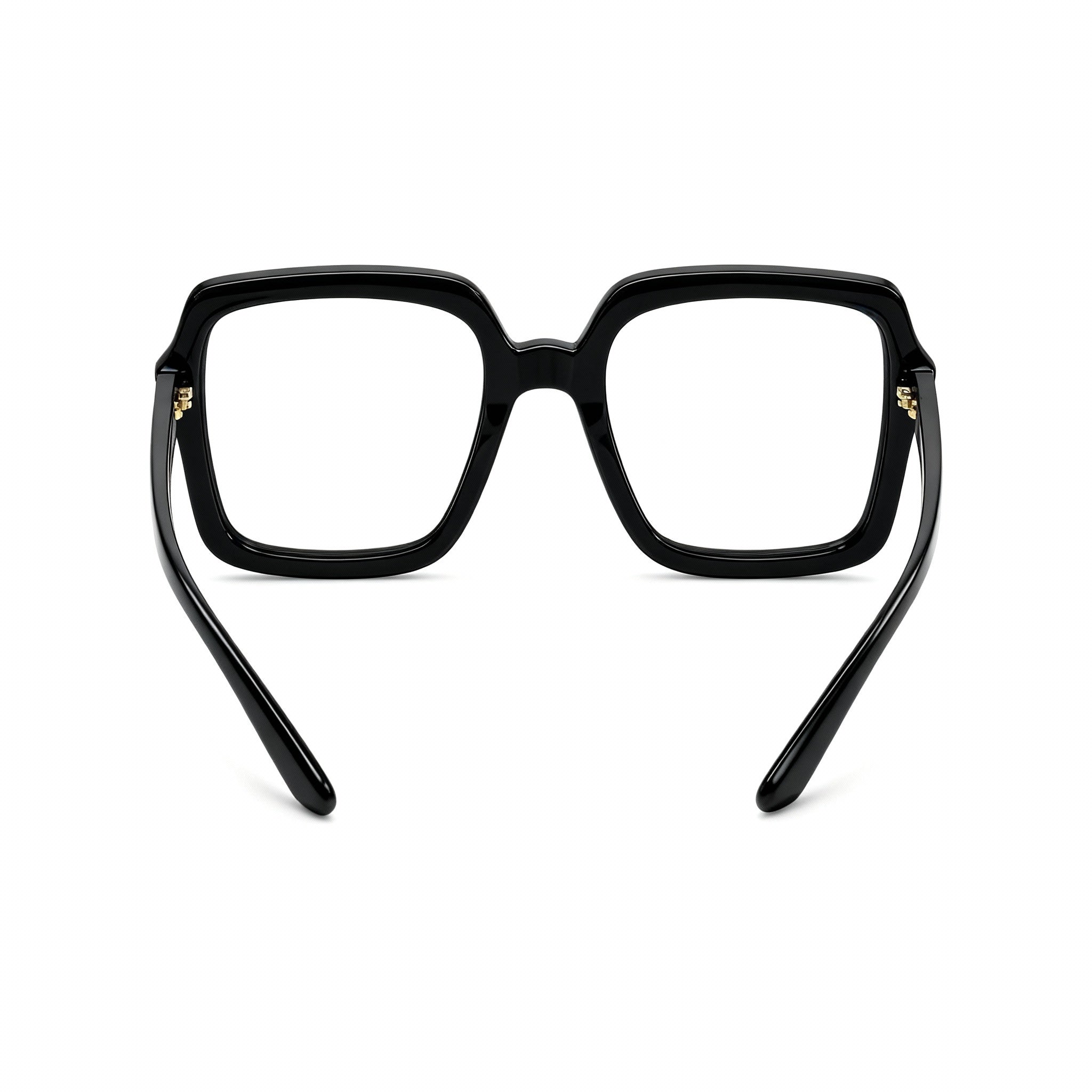 Gucci GG1318O Women's Black Eco-Acetate Square Full Rim Eyeglasses with Clear Customisable Lenses 55mm, Photo 3