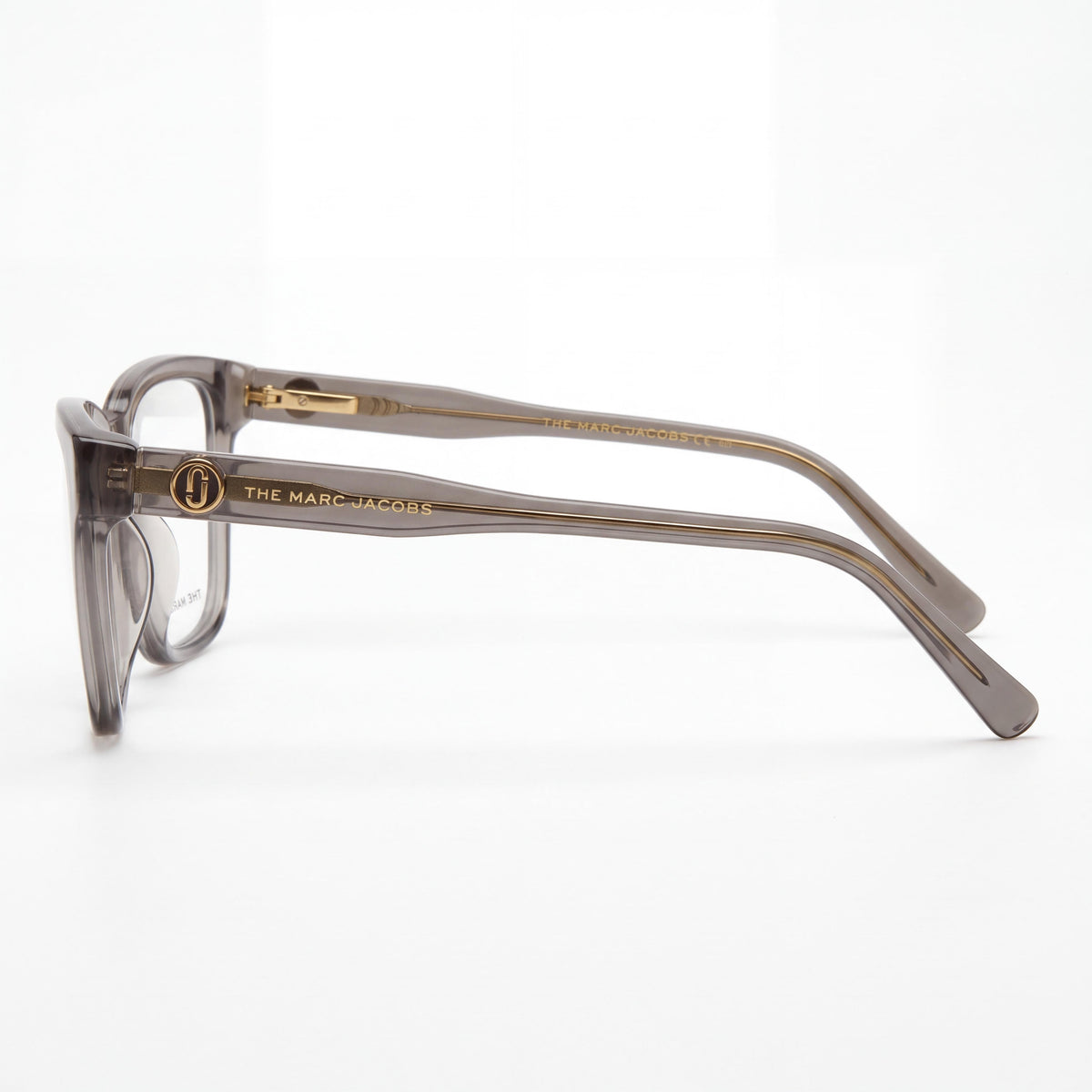 Montura de Gafas Ópticas Marc Jacobs Marc 630 para Mujer con Montura de Plástico Gris y Lentes de Policarbonato Transparentes, 52mm, Photo 3