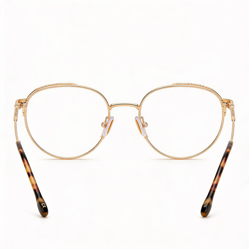 Isabel Marant Modern Women's Sunglasses featuring Rose Gold Alloy Steel Frame and Polycarbonate Lenses, 52mm Lens Width