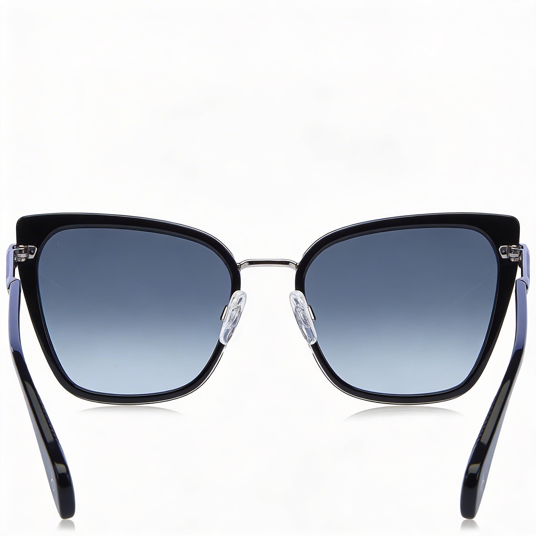 Gafas de sol Rag & Bone Rnb1057/G/S de acetato negro con protección UV para mujer de 56 mm, Photo 4