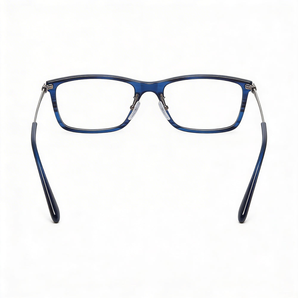 Gafas Ópticas BMW para Hombre Bw5020 con Montura de Plástico y Metal Azul y Lentes de Demostración Transparentes 56-20-145