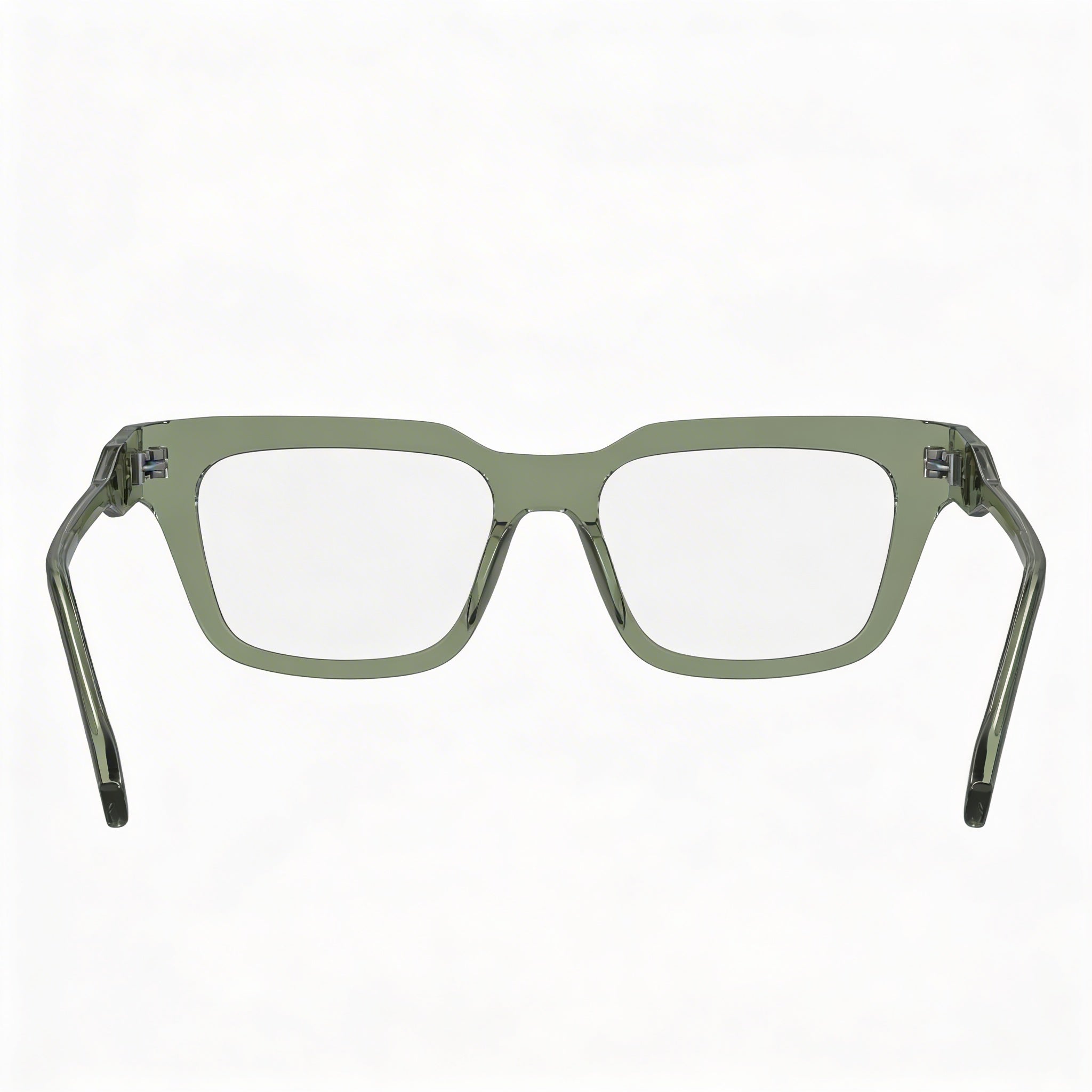 Karl Lagerfeld Men's Modern KL6152 Gafas Inyectadas Color Caqui Claro con Lentes de Policarbonato de 52mm, Photo 3