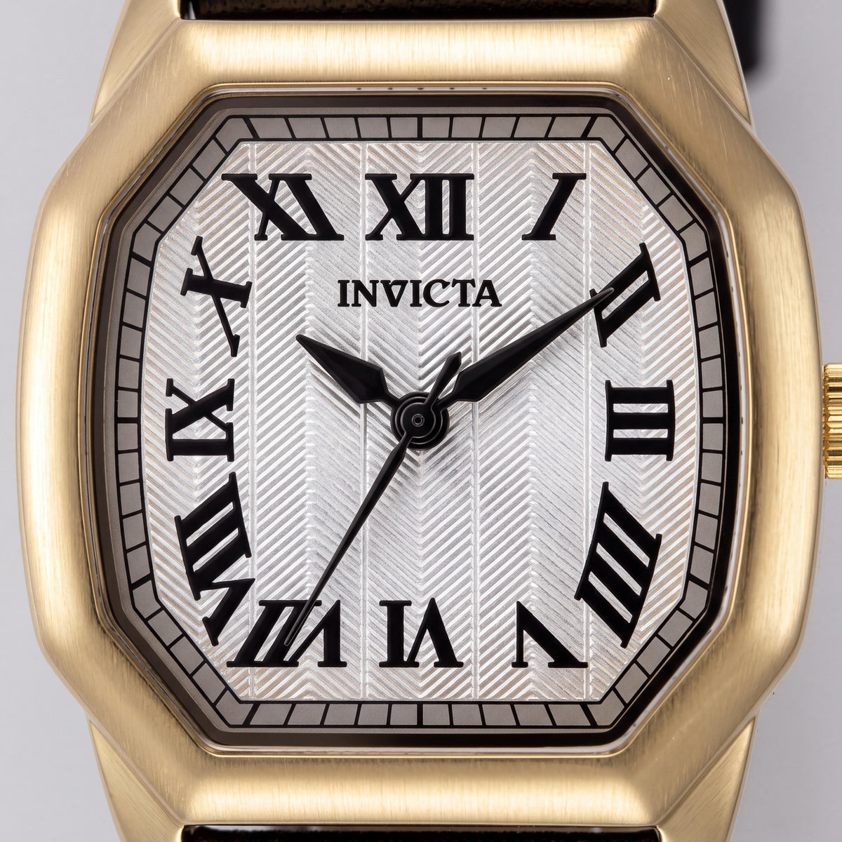 Reloj Invicta Wildflower 50589 de Cuarzo para Mujer, Correa de Piel, Esfera Plateada, Acero Inoxidable 27mm, Photo 2