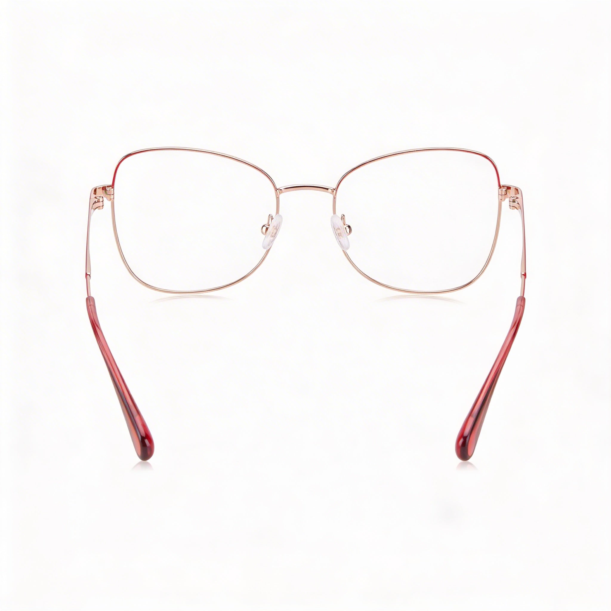 Marcolin Modern Women's Multicolored Optical Reading Glasses with Clear Plastic Lenses 52-18-140, Photo 3