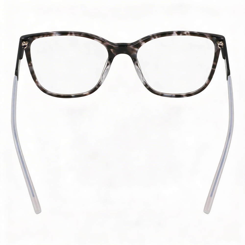 DKNY Classic DK5066 Women's Black Tortoise Acetate Frame Polycarbonate Lens Eyeglasses 52mm