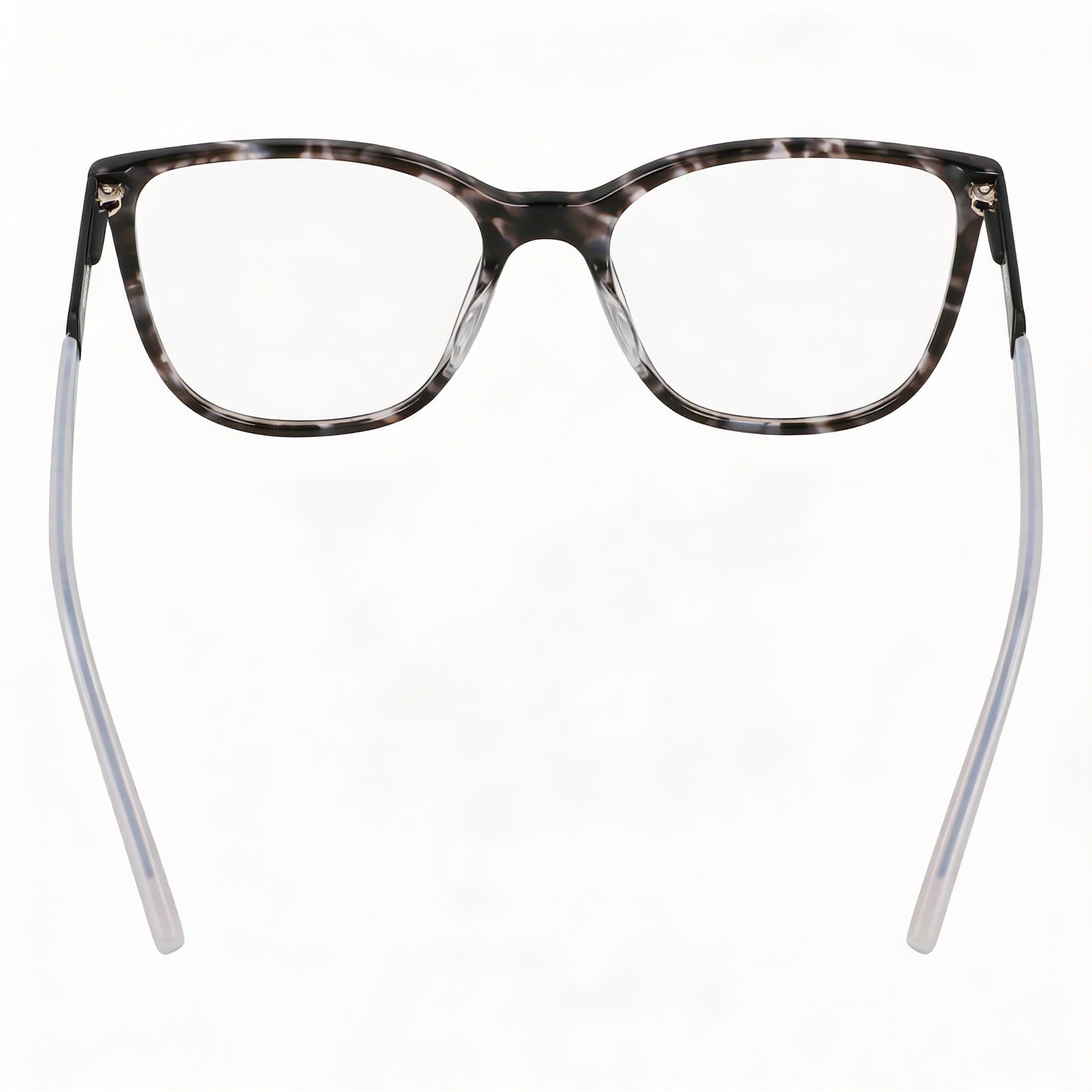 Gafas DKNY Classic DK5066 de mujer con montura de acetato de carey negro y lentes de policarbonato de 52 mm, Photo 4