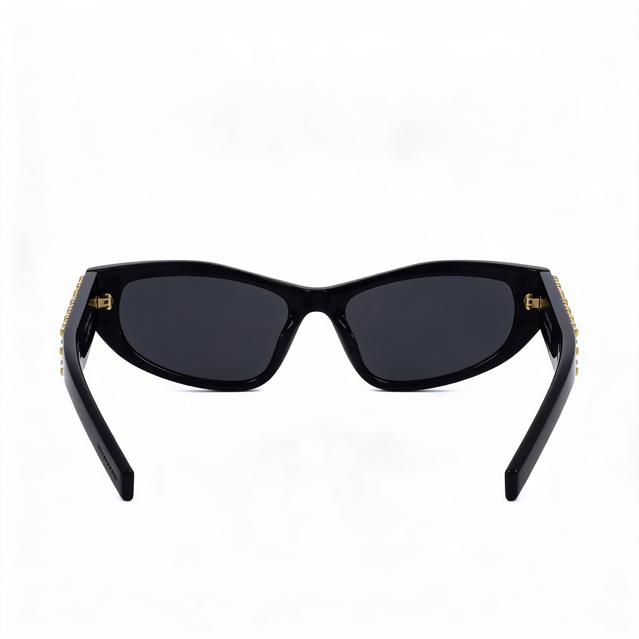 Givenchy Women's Casual Acetate Shiny Black Frame Smoke Lenses Non-Polarized UV 400 Sunglasses 56mm, Photo 3