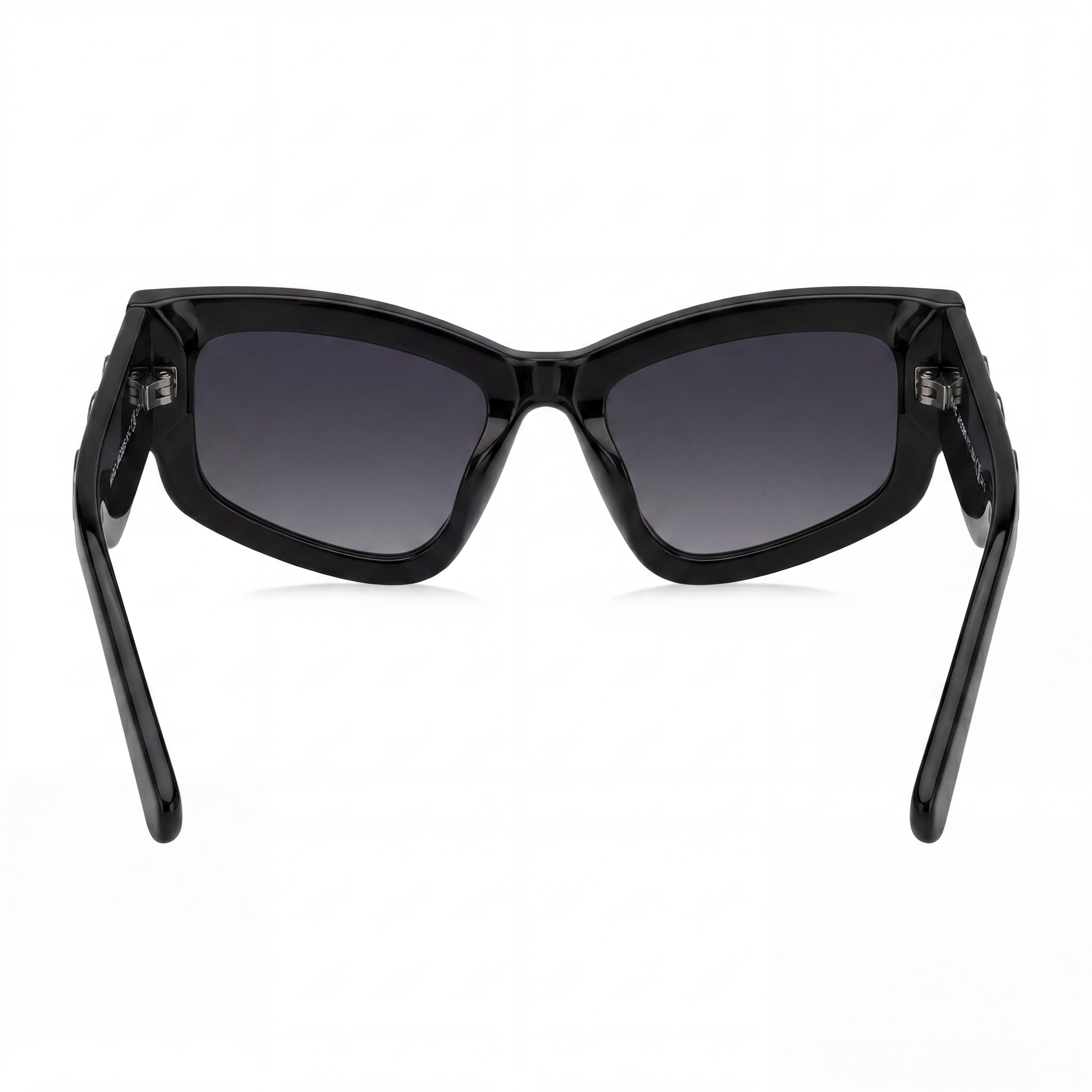 Gafas de sol rectangulares Marc Jacobs Modern MARC 796/S para mujer con protección UV, borgoña beige/gris oscuro, 55-19-145, Photo 4