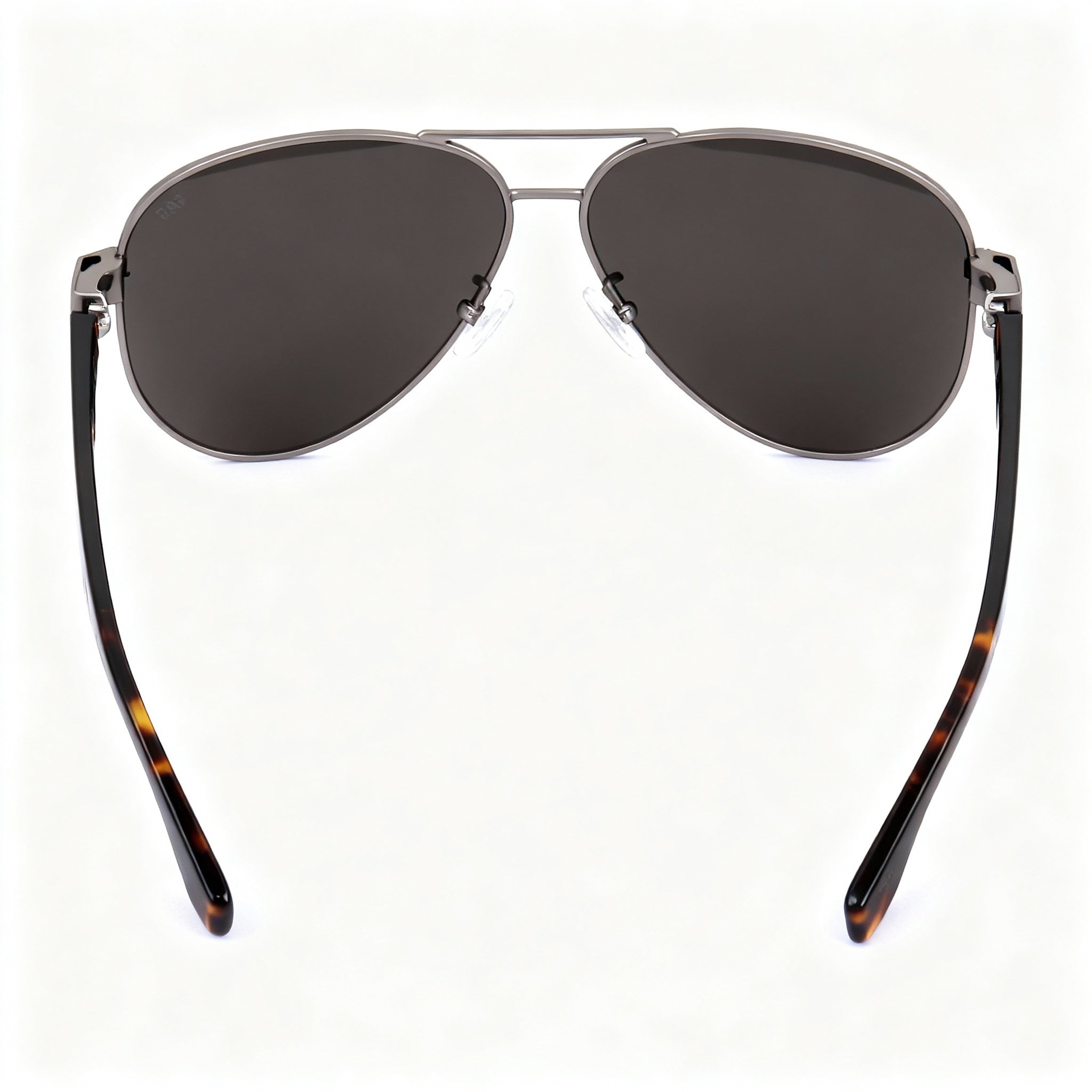 Hugo Boss Boss1560/O/S Men's Pilot Multicoloured Plastic Non-Polarized Gray-Brown Sunglasses 63mm, Photo 4