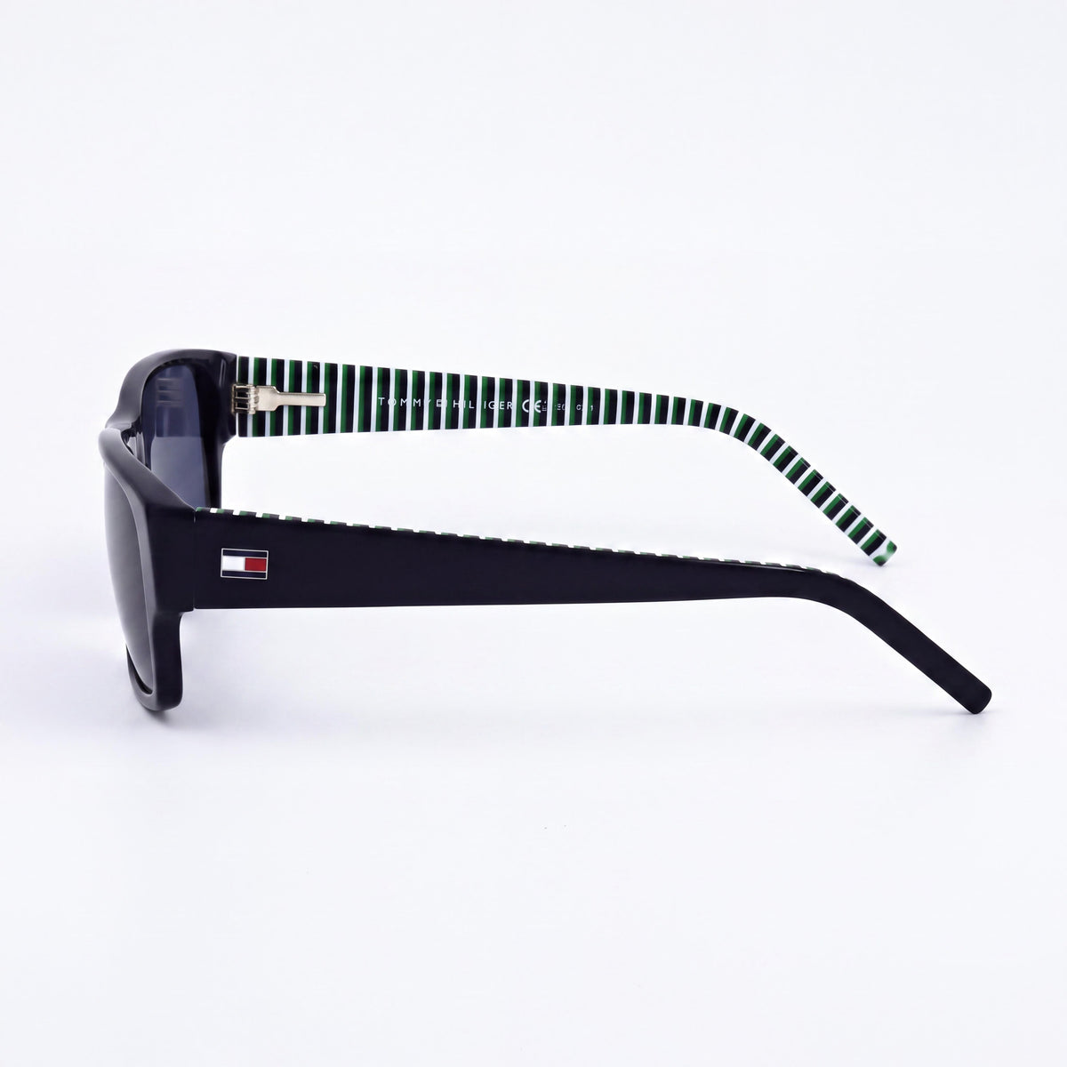 Gafas de sol Tommy Hilfiger de hombre con montura moderna de acetato azul y lentes de policarbonato azul no polarizadas 56-19-140, Photo 3