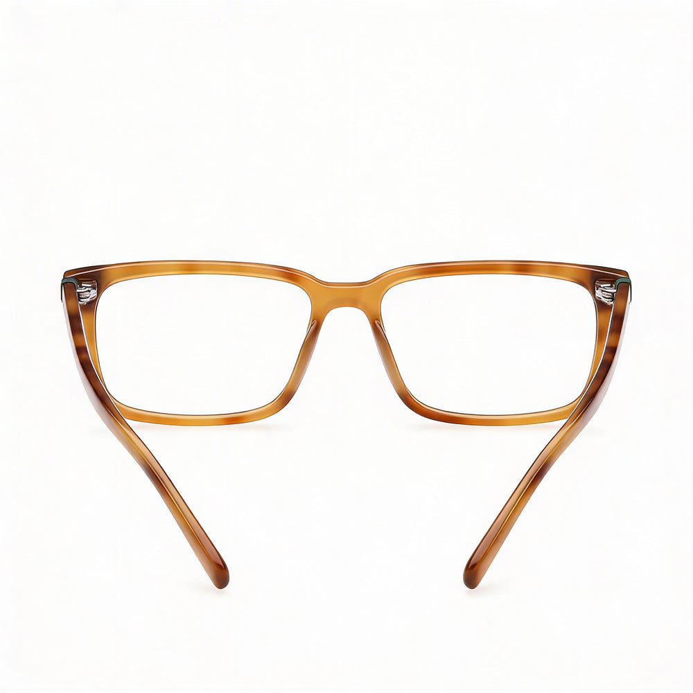 Guess Casual Women's Eyeglasses Presenting a Blonde Havana Plastic Frame Structure, 54mm Lens Width