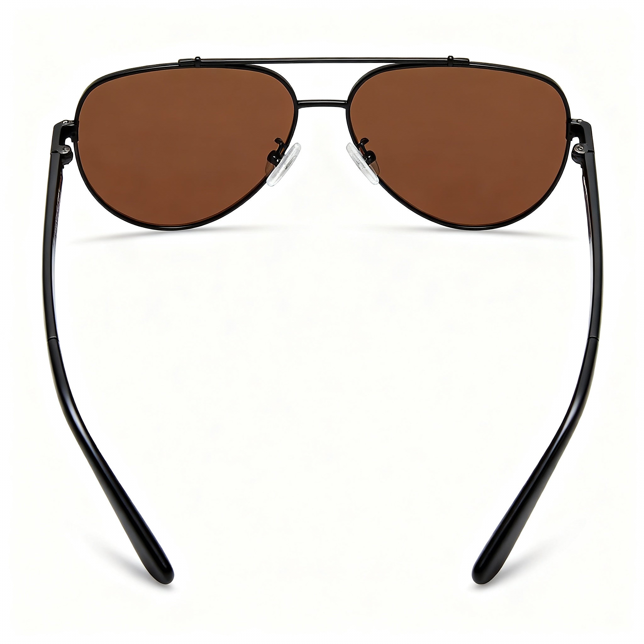 Kenneth Cole New York Kc6001e Women's Non-Polarized Sunglasses, Shiny Black Brown Metal, Brown Lens, 60mm, Photo 3