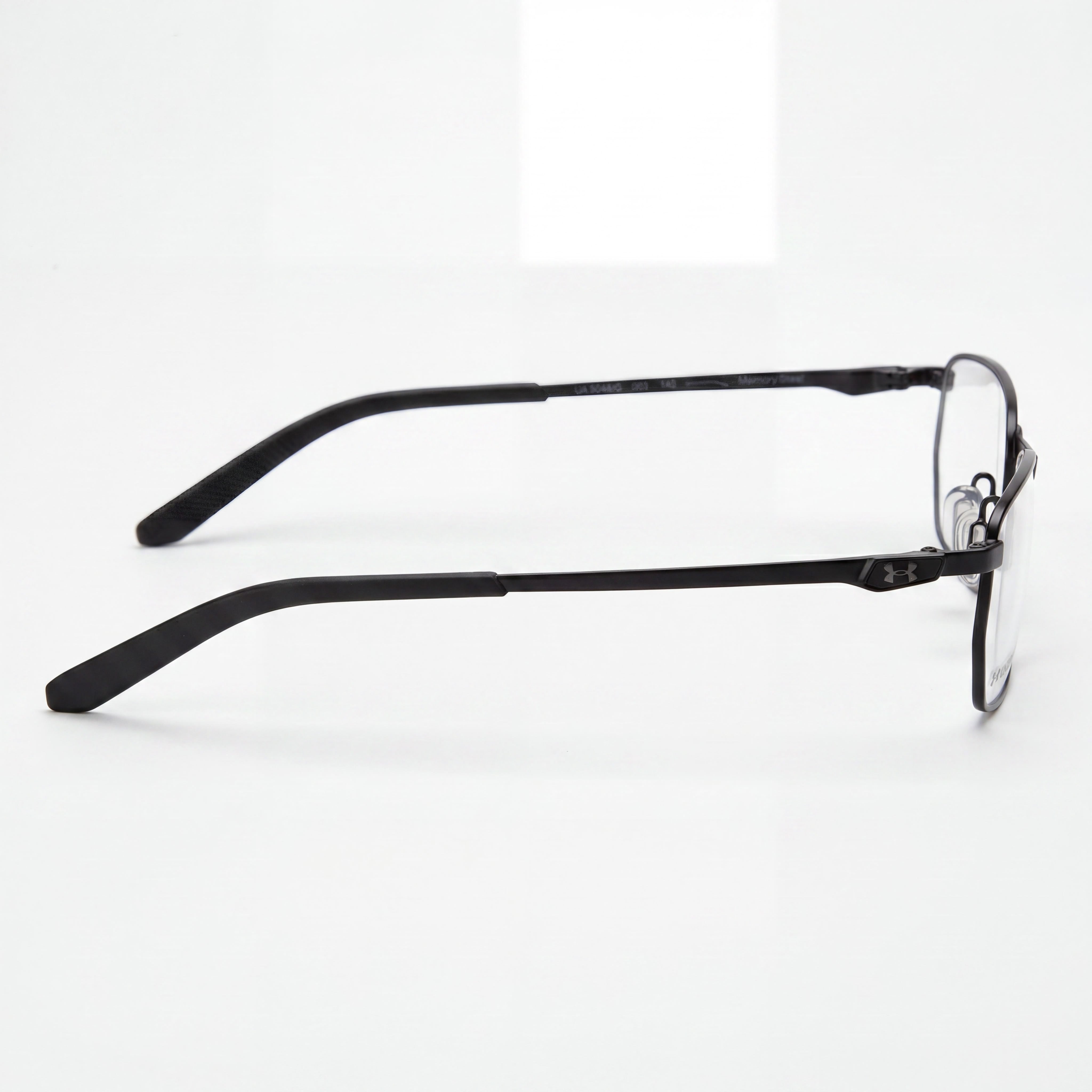 Under Armour UA 5046/G Matt Black Rectangle Eyeglasses for Men, 55mm, Photo 3