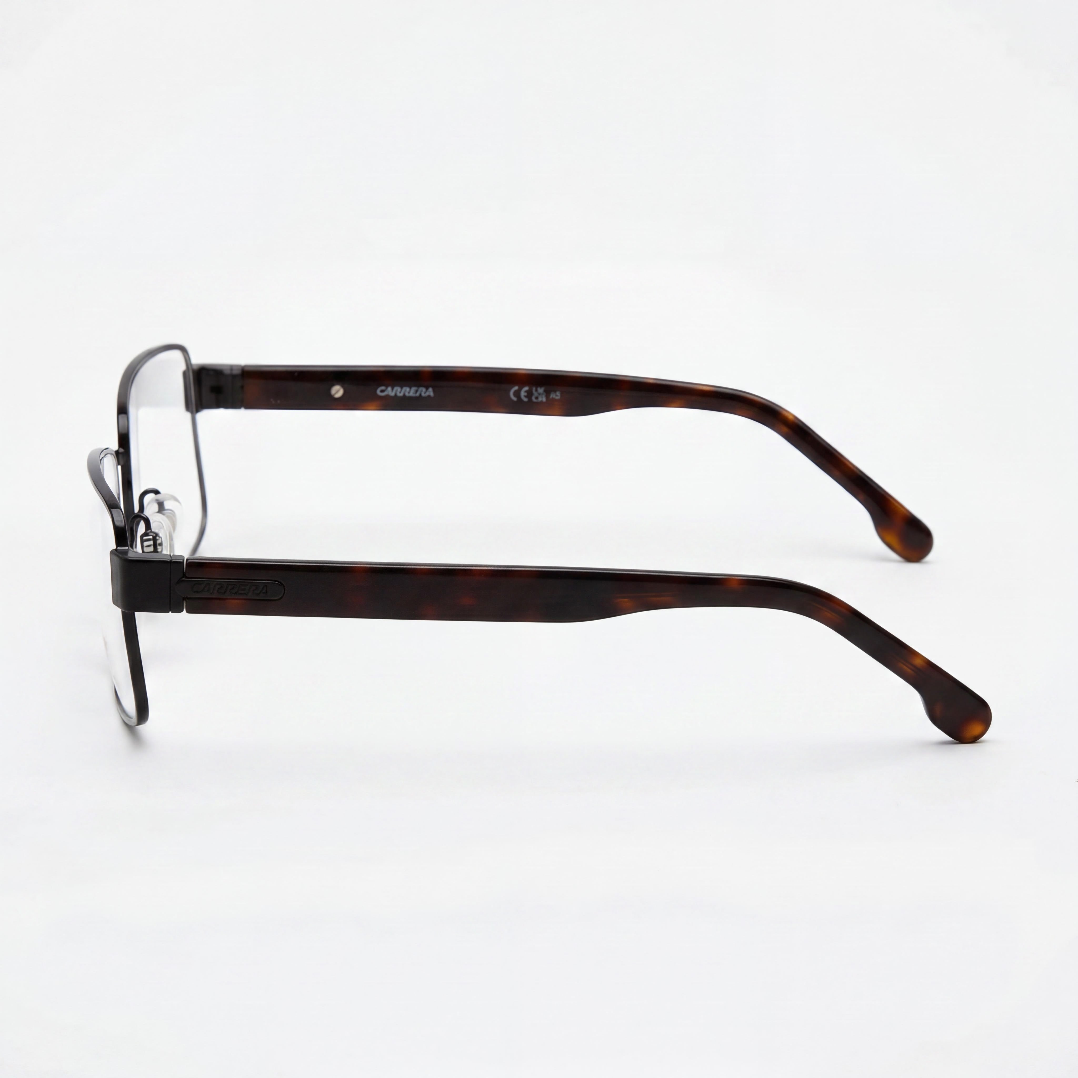 Gafas unisex modernas Carrera 8887 con montura de acero de aleación negra y lentes de policarbonato, 57 mm, Photo 2